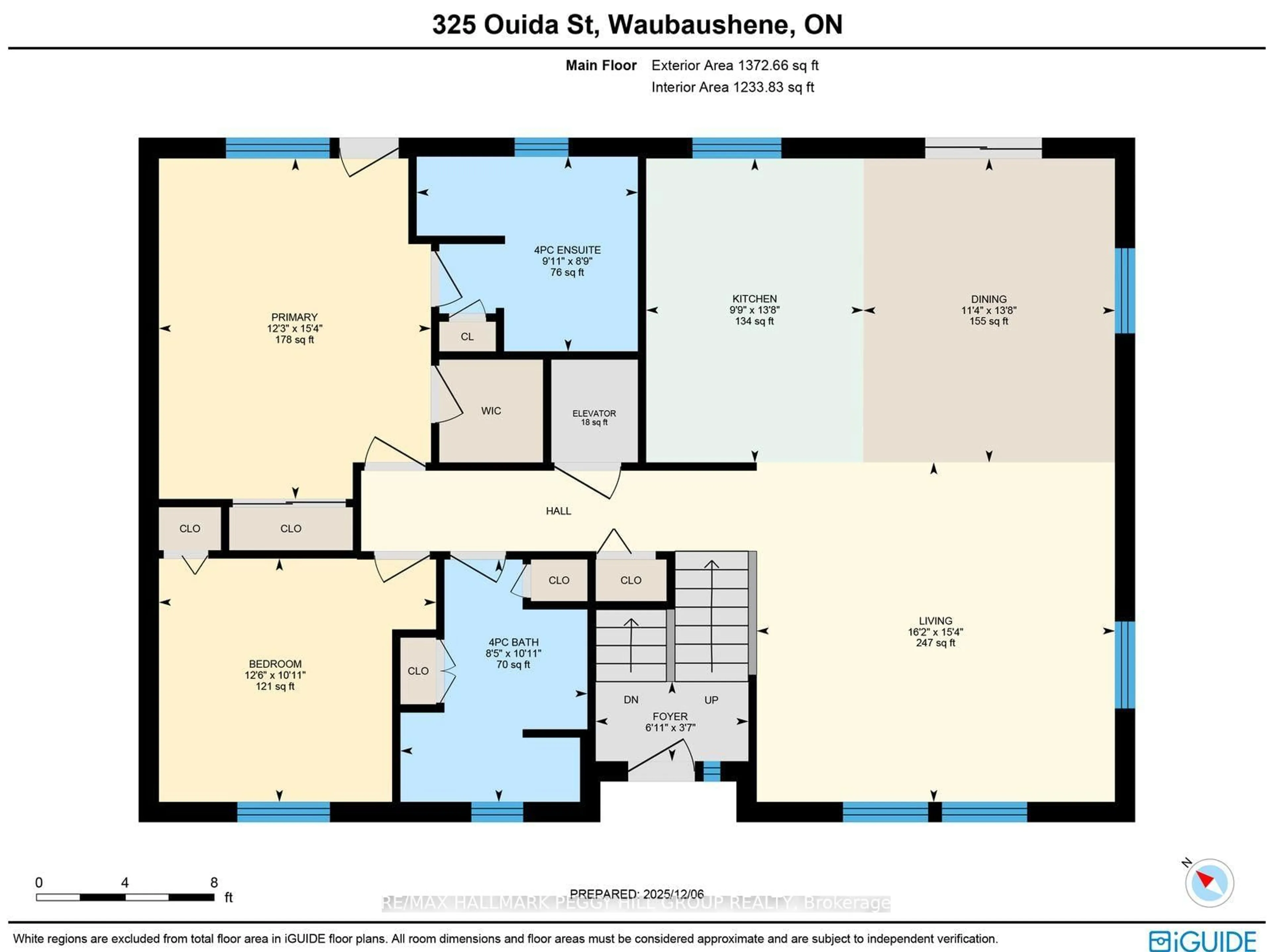 Floor plan for 325 Ouida St, Tay Ontario L0K 2C0