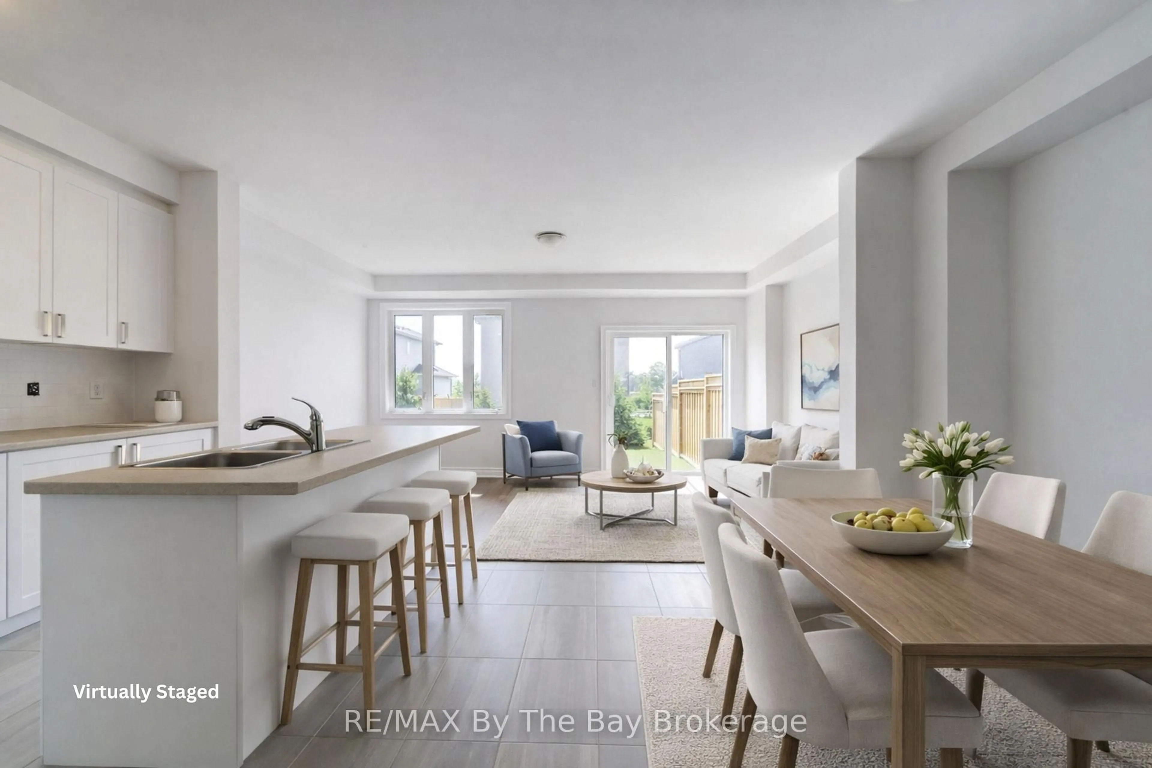 Open concept kitchen, unknown for 42 Lisa St, Wasaga Beach Ontario L9Z 1J9