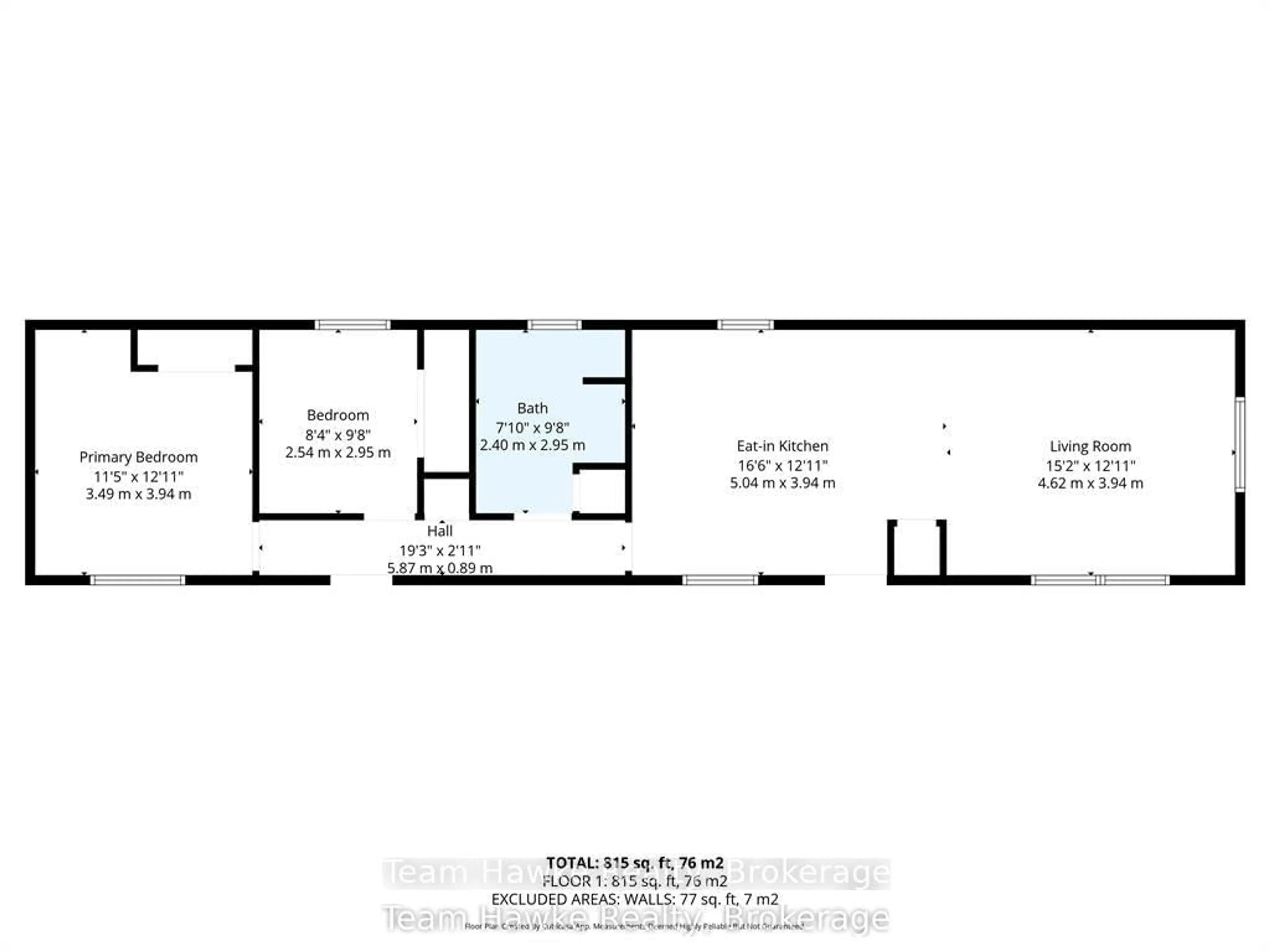 Floor plan for 48 Northland Dr, Midland Ontario L4R 5B5