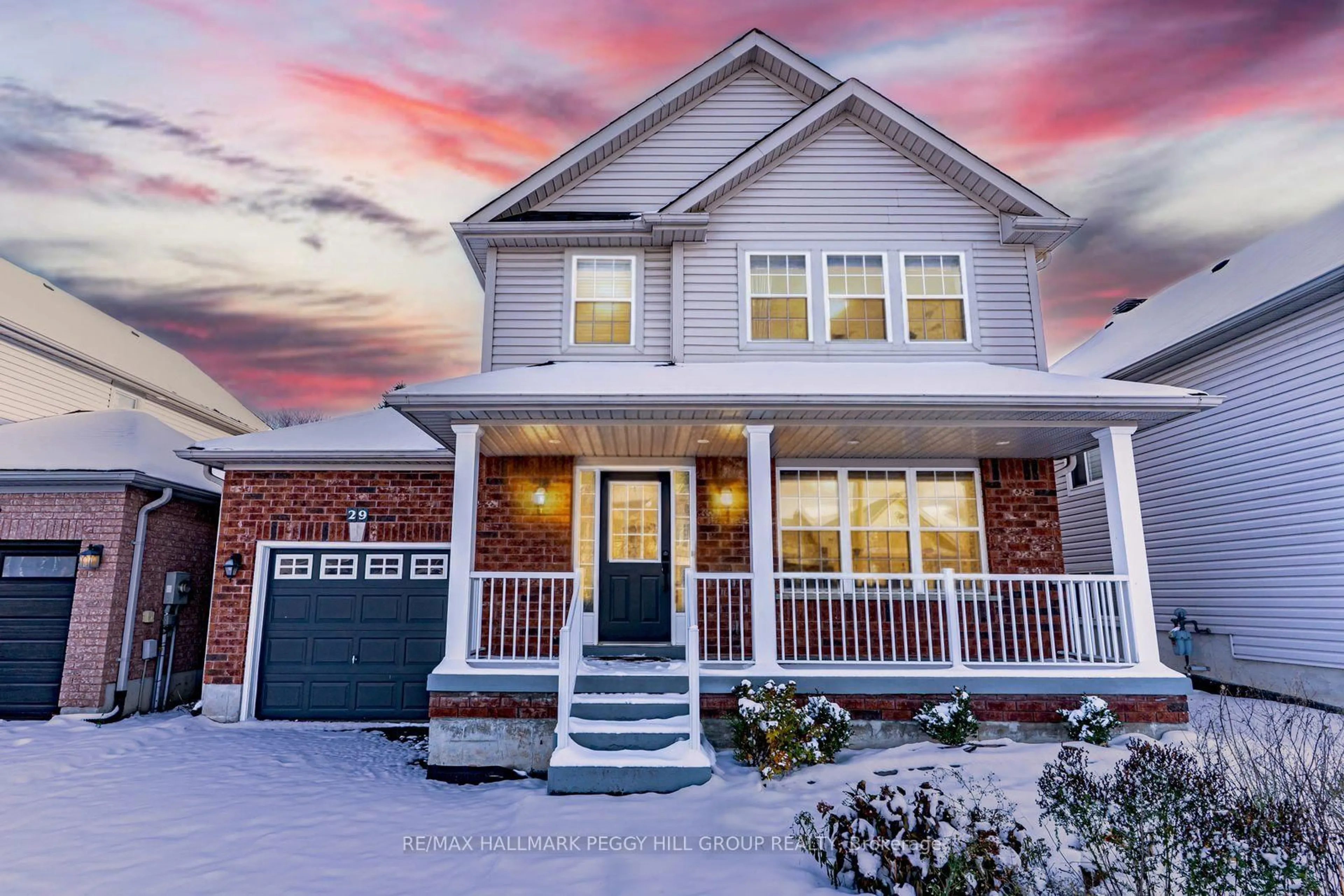 Home with vinyl exterior material, street for 29 Brookwood Dr, Barrie Ontario L4N 0Z1