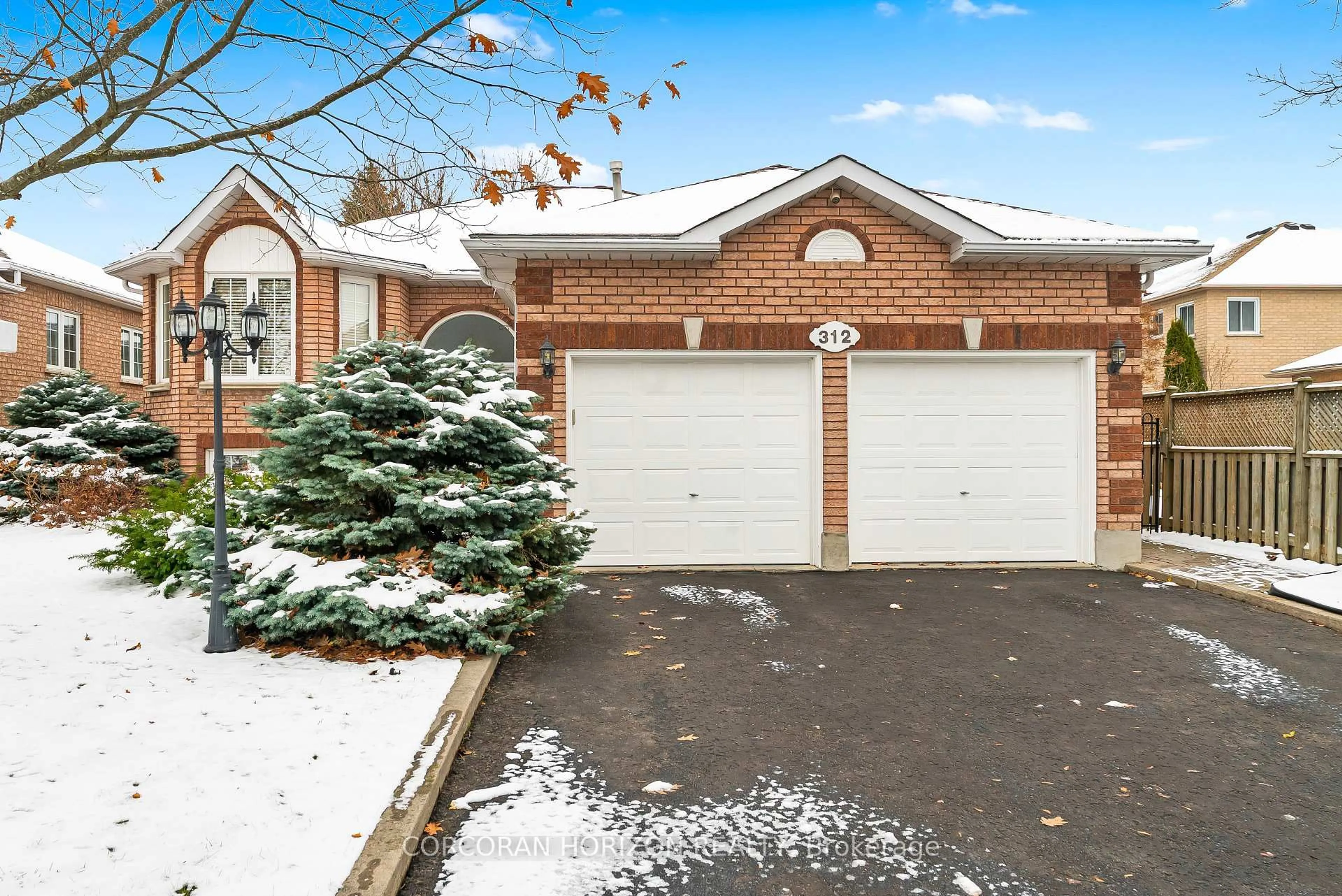 Home with brick exterior material, street for 312 Harvie Rd, Barrie Ontario L4N 8H1