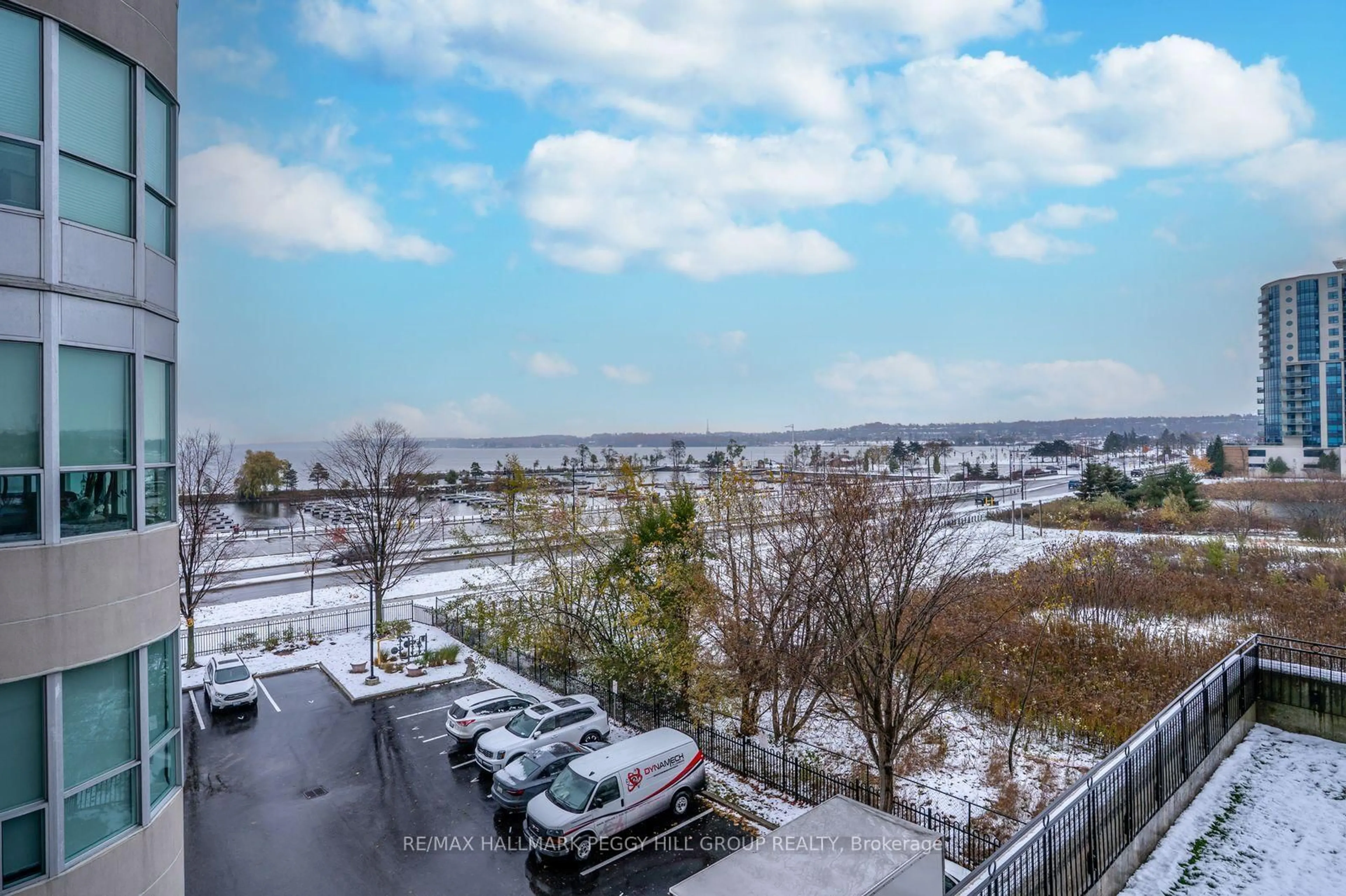 A pic from outside/outdoor area/front of a property/back of a property/a pic from drone, unknown for 2 Toronto St #401, Barrie Ontario L4N 9R2