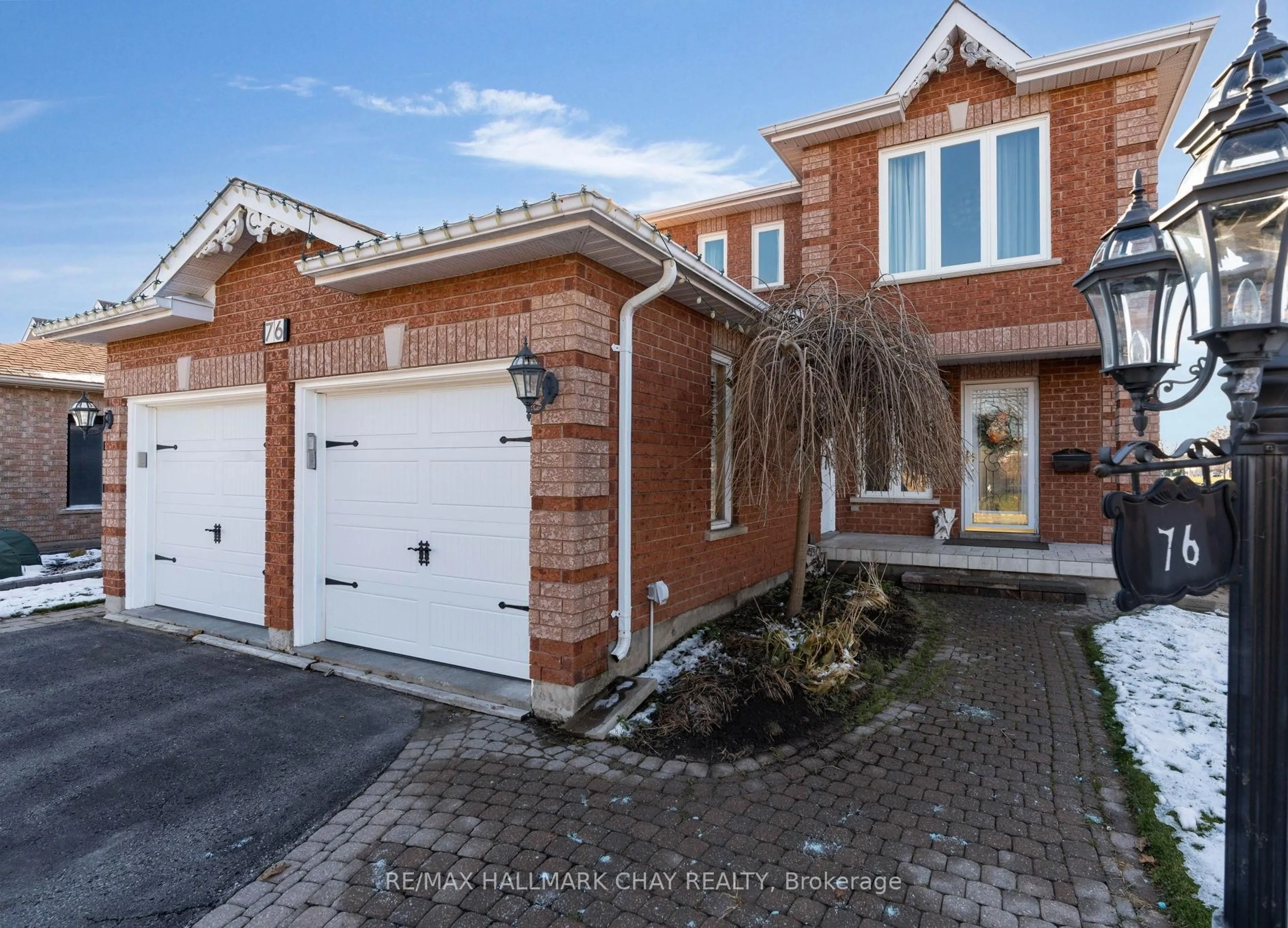 Home with brick exterior material, street for 76 Hodgson Dr, Barrie Ontario L4N 7Z2