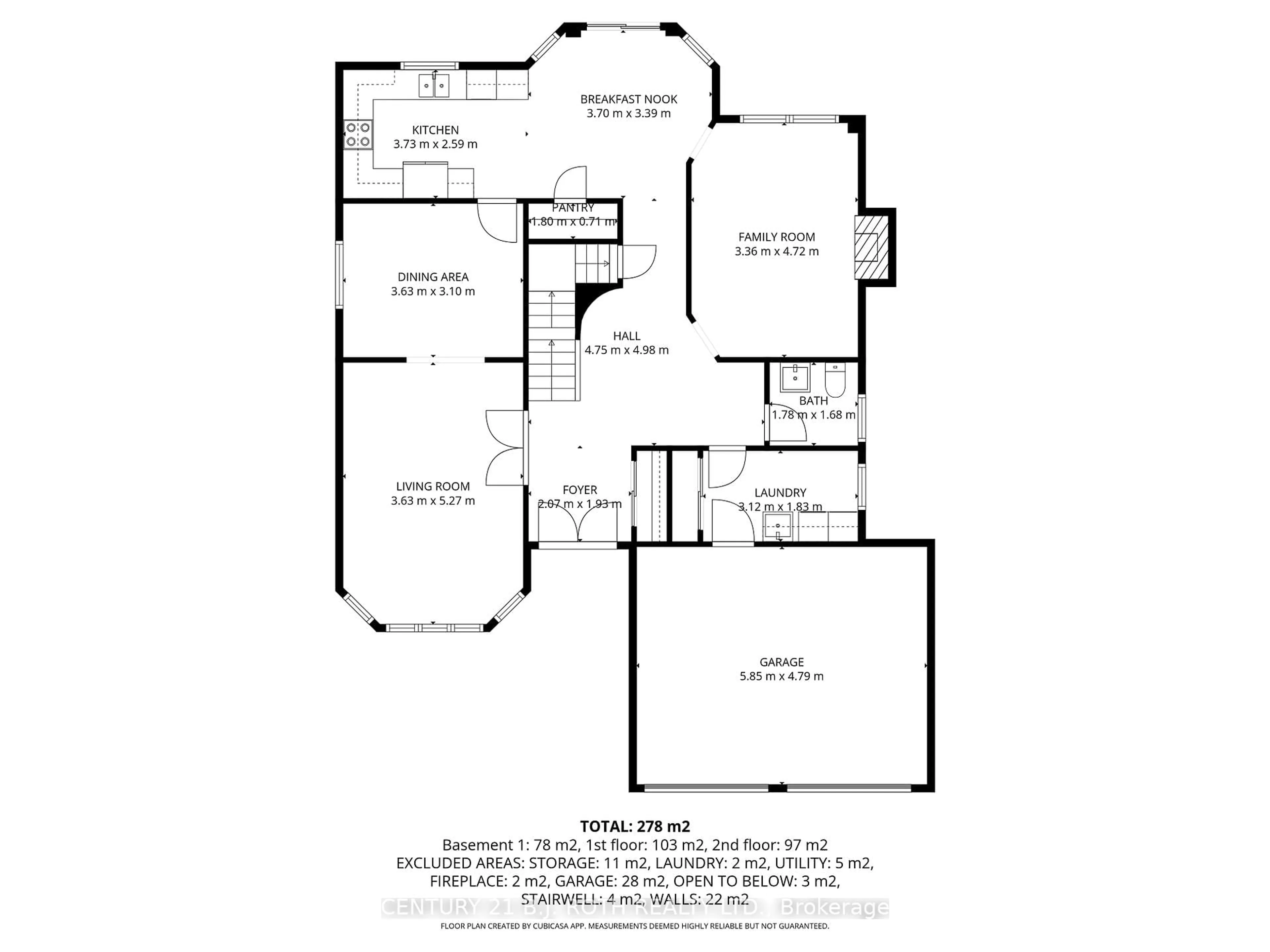 Floor plan for 79 Brown St, Barrie Ontario L4N 7V6