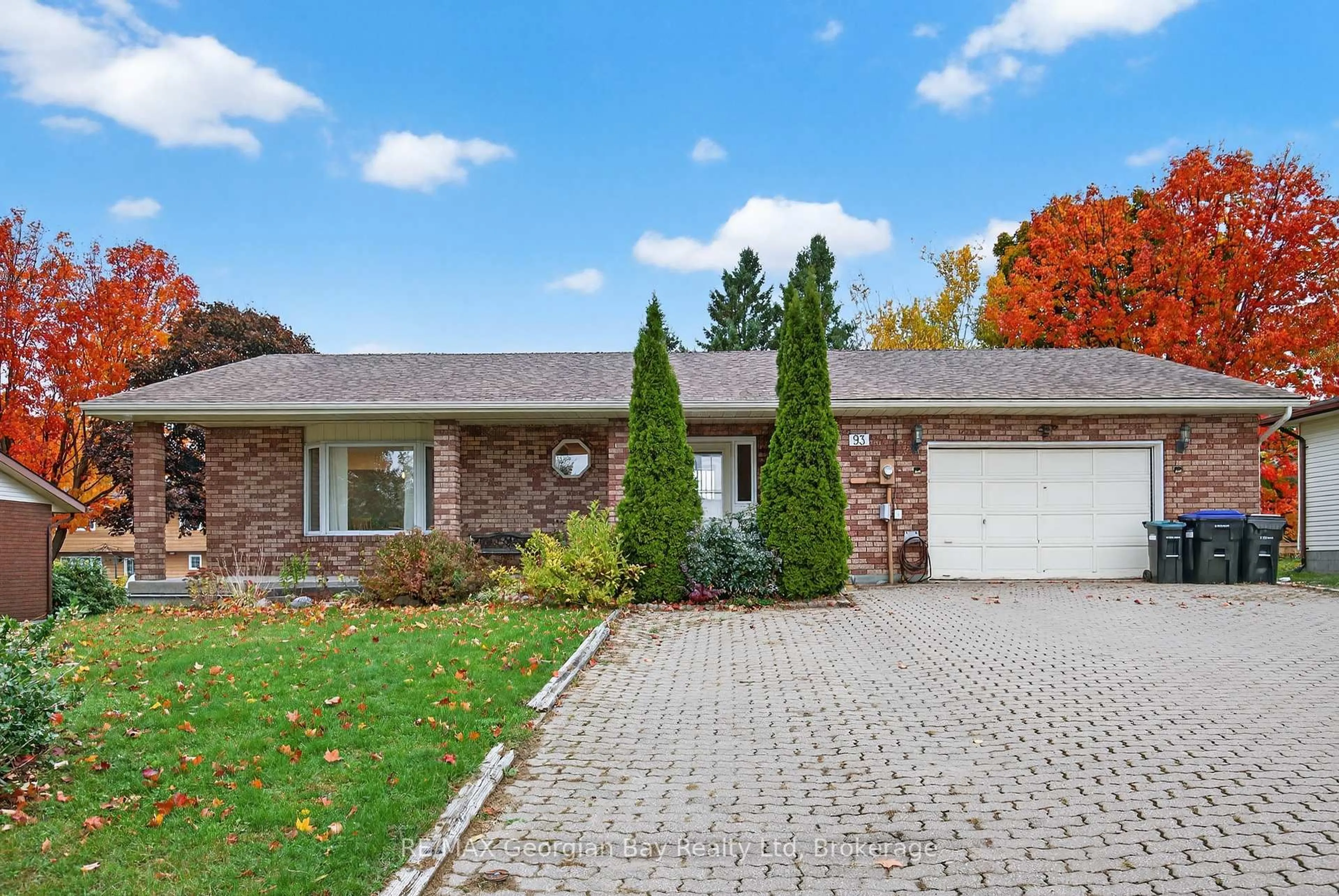 Home with brick exterior material, street for 93 Edward St, Penetanguishene Ontario L9M 1J3