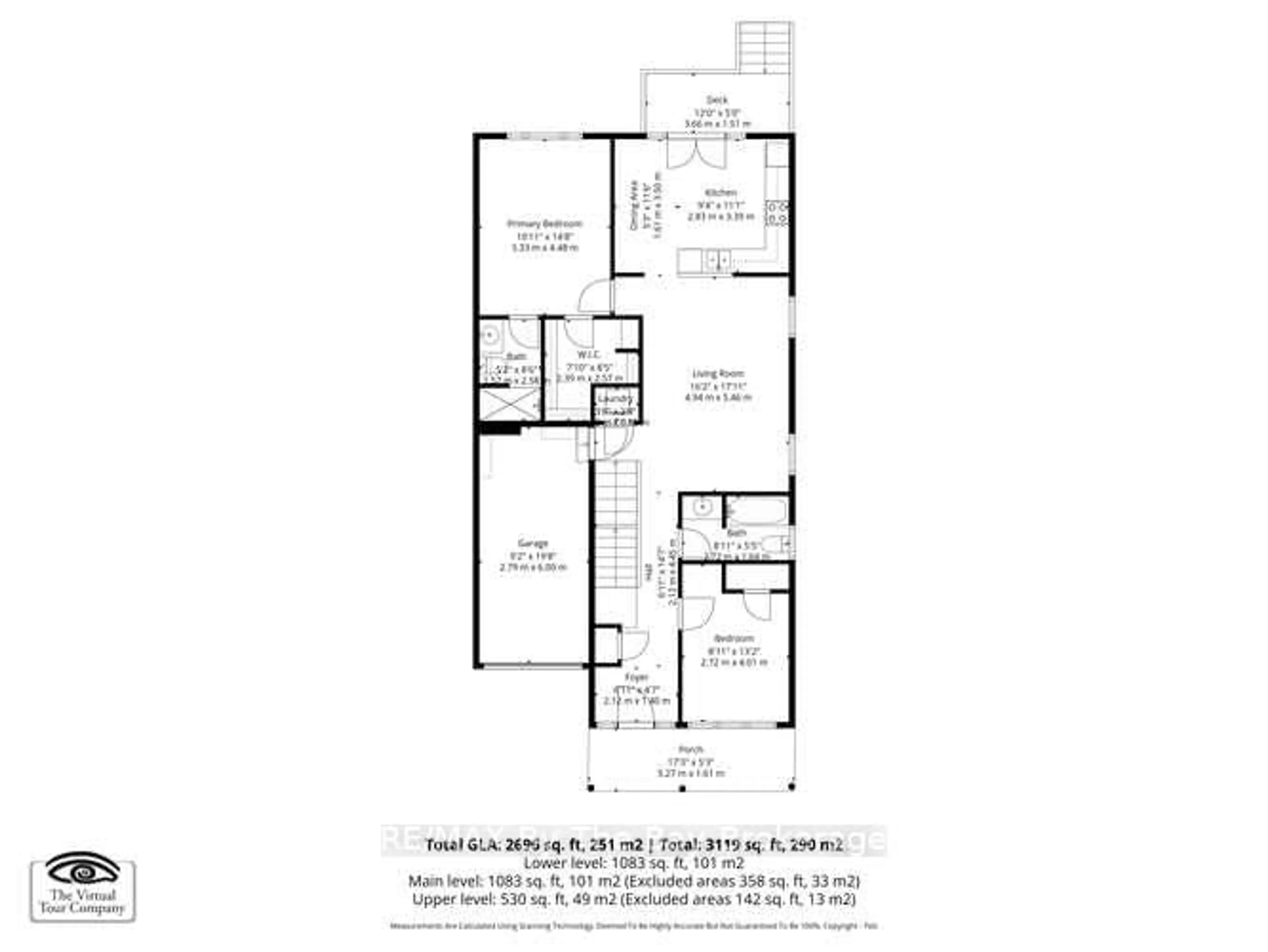 Floor plan for 11 Savannah Cres, Wasaga Beach Ontario L9Z 0E7