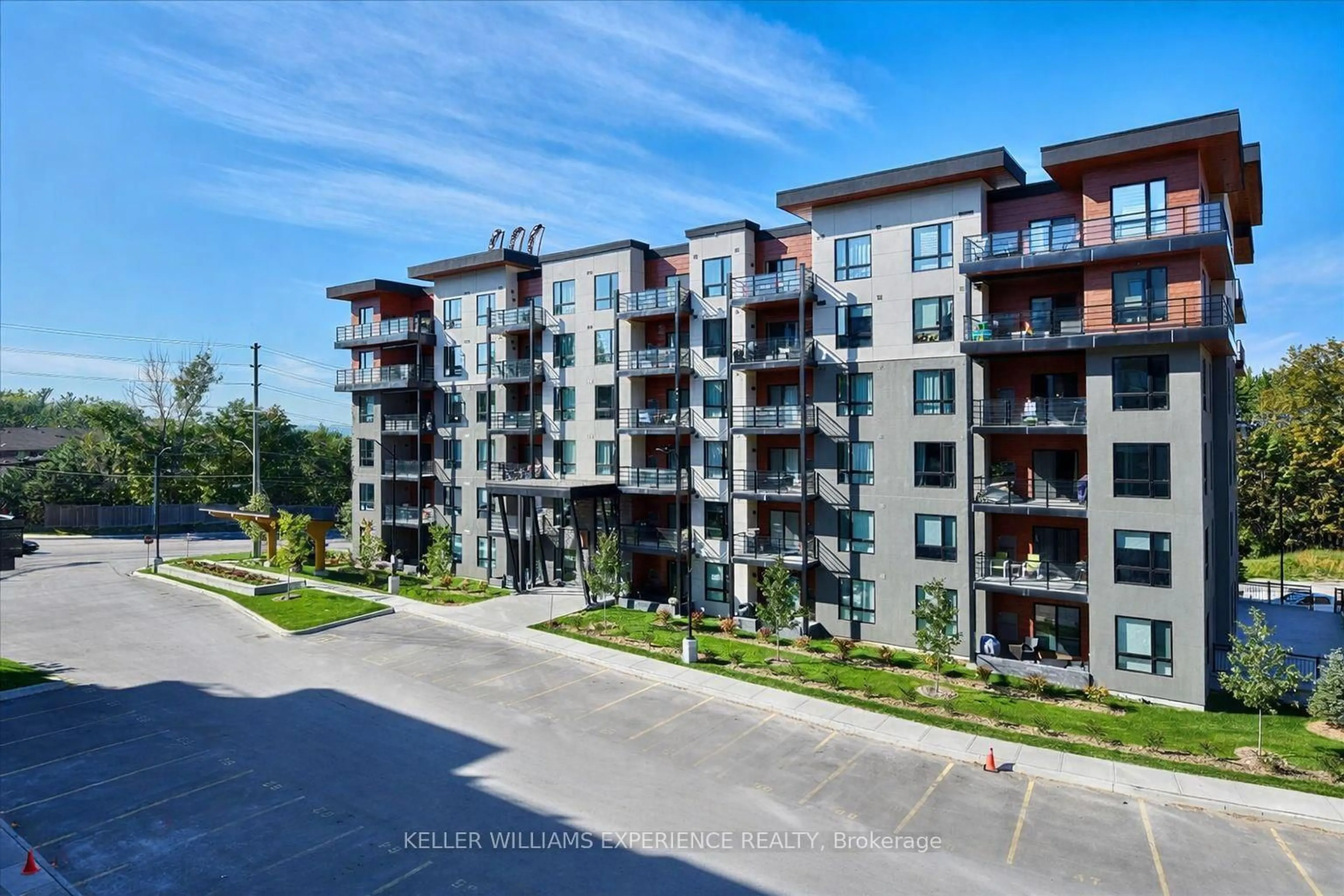 A pic from outside/outdoor area/front of a property/back of a property/a pic from drone, unknown for 300 Essa Rd #404, Barrie Ontario L4N 9Y4