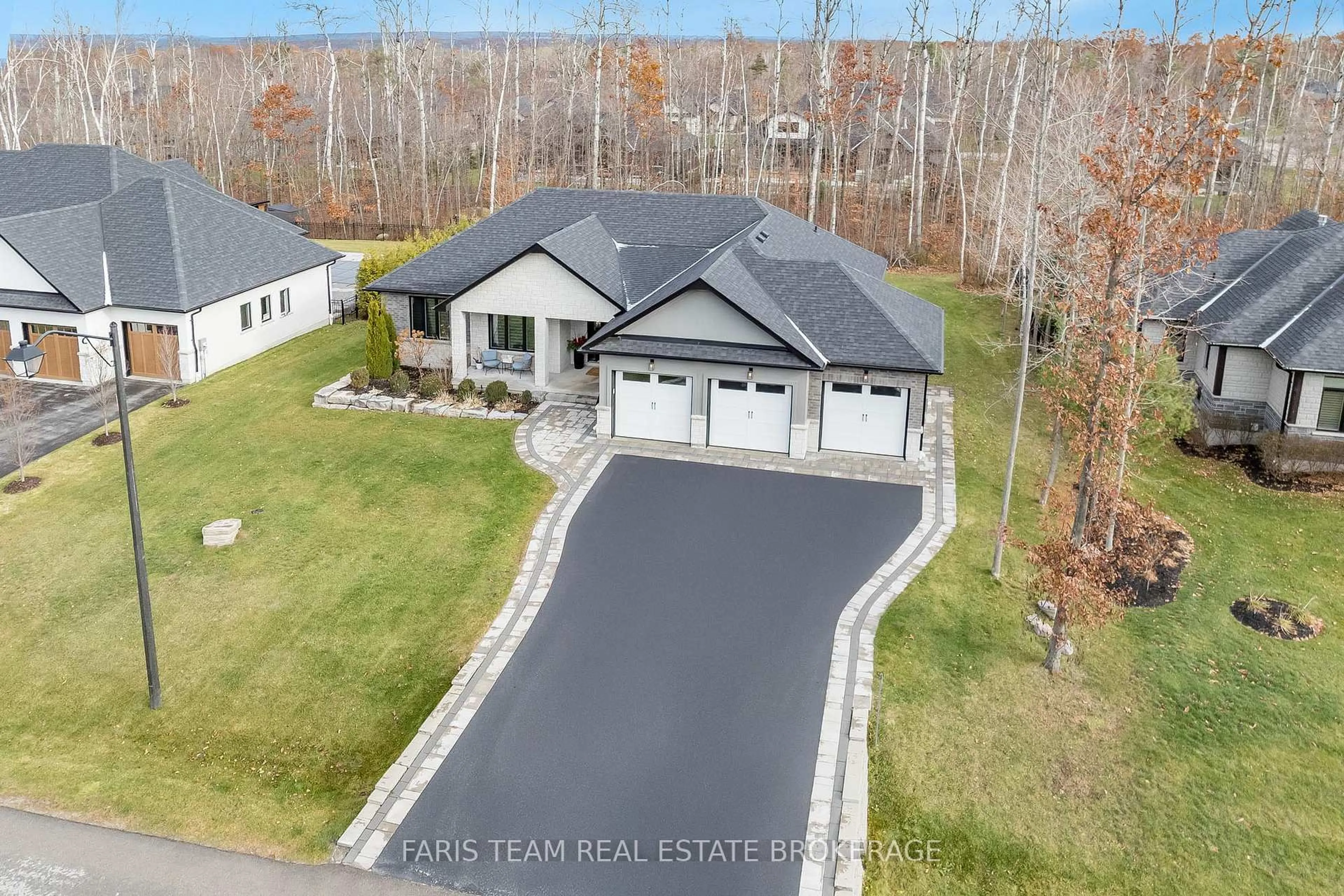 A pic from outside/outdoor area/front of a property/back of a property/a pic from drone, street for 9 Byers St, Springwater Ontario L9X 2A3