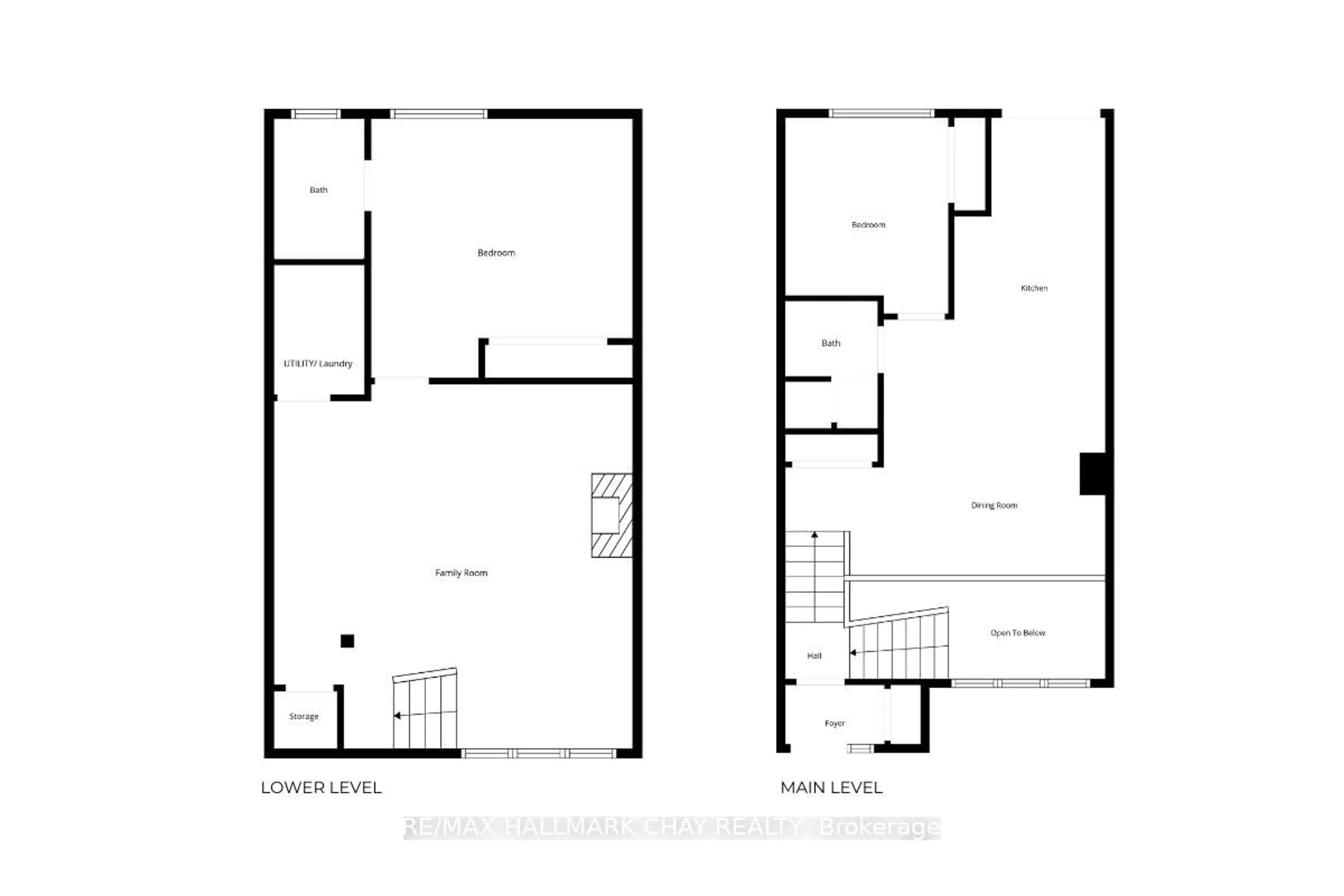 Floor plan for 355 Blake St #3, Barrie Ontario L4M 1L1