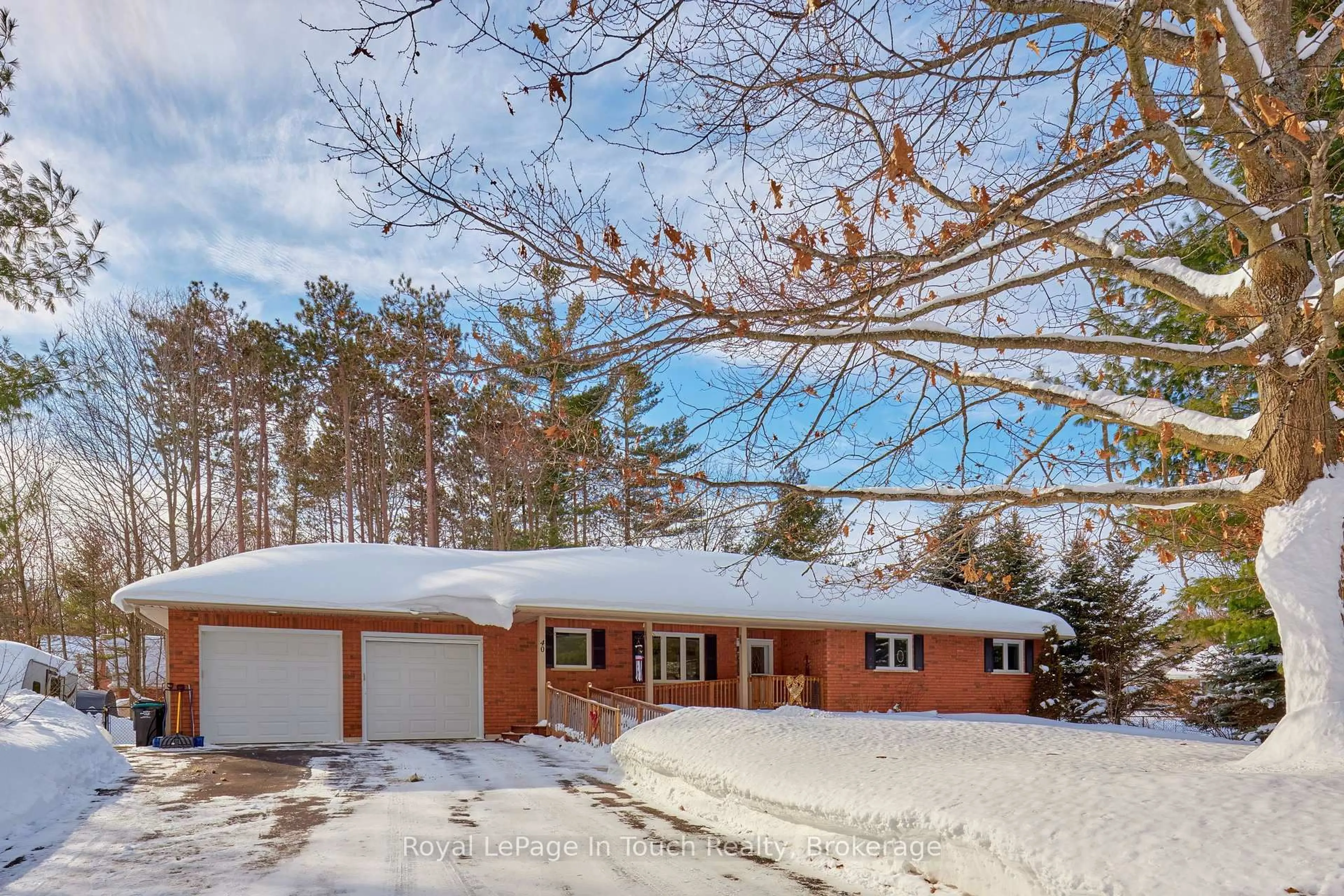 Home with brick exterior material, street for 40 Maryjane Rd, Tiny Ontario L0L 2T0