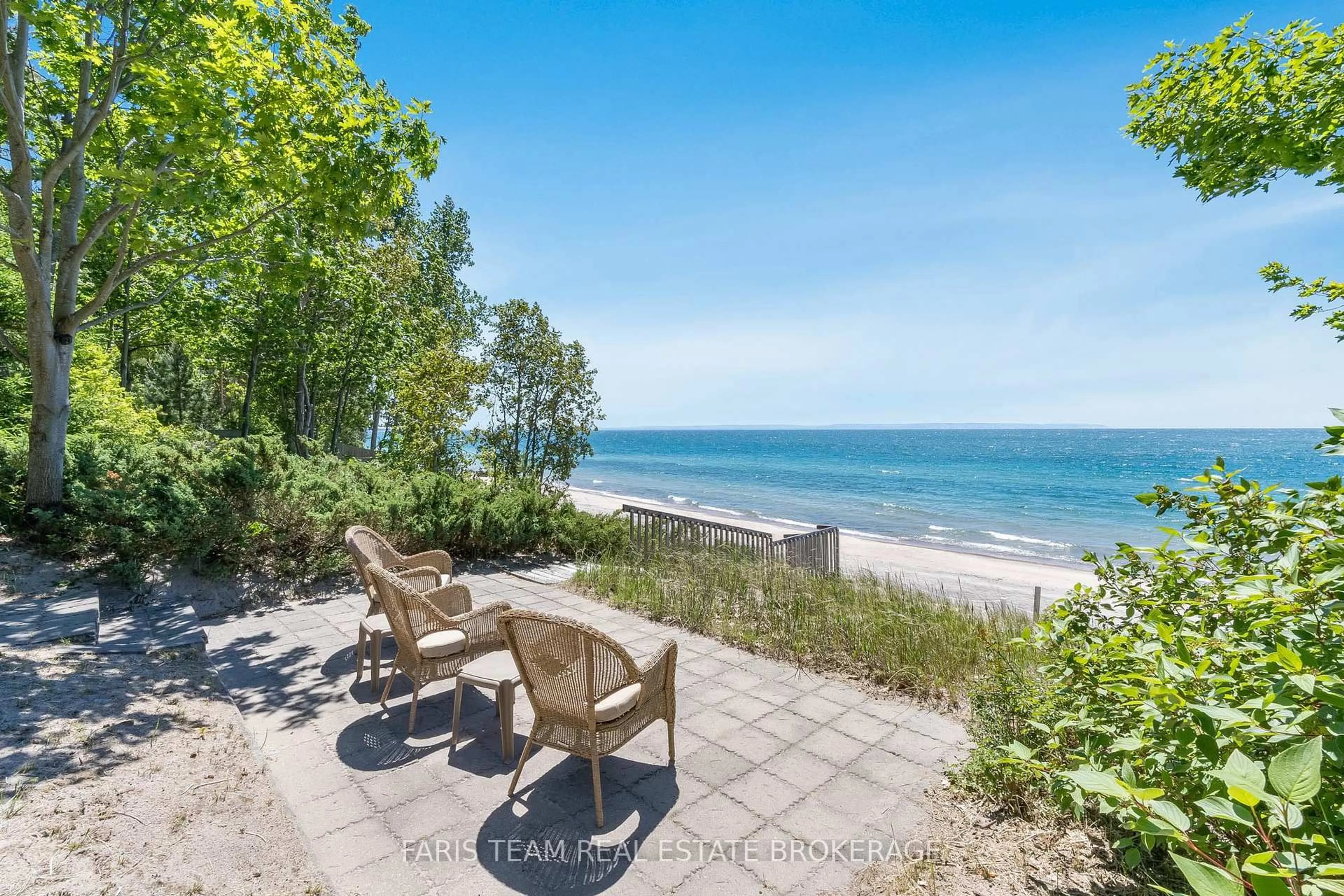 A pic from outside/outdoor area/front of a property/back of a property/a pic from drone, water/lake/river/ocean view for 24 Finley Dr, Tiny Ontario L0L 2J0