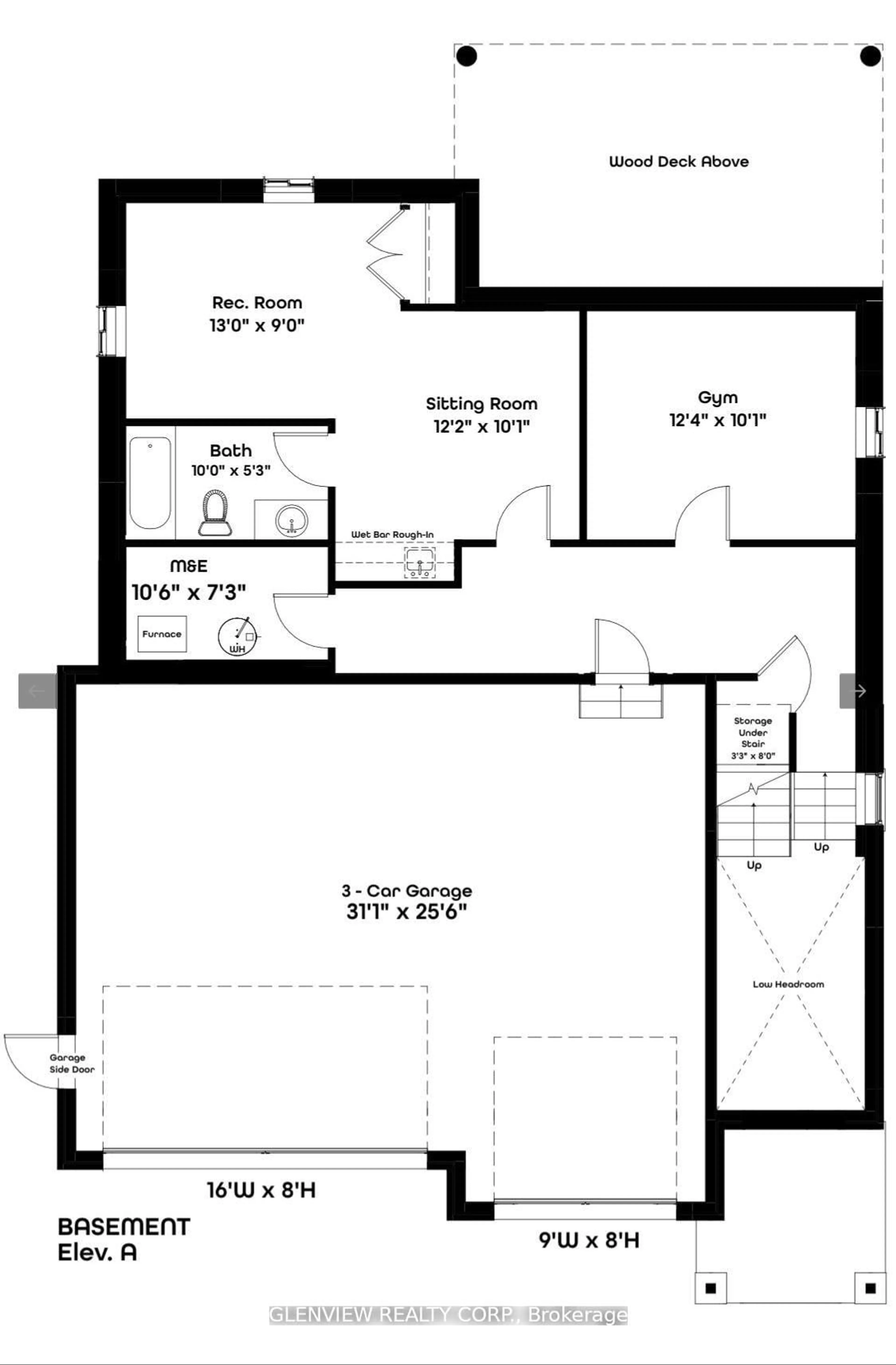 Floor plan for Lot 63 Sierra Dr, Orillia Ontario L3V 8M8