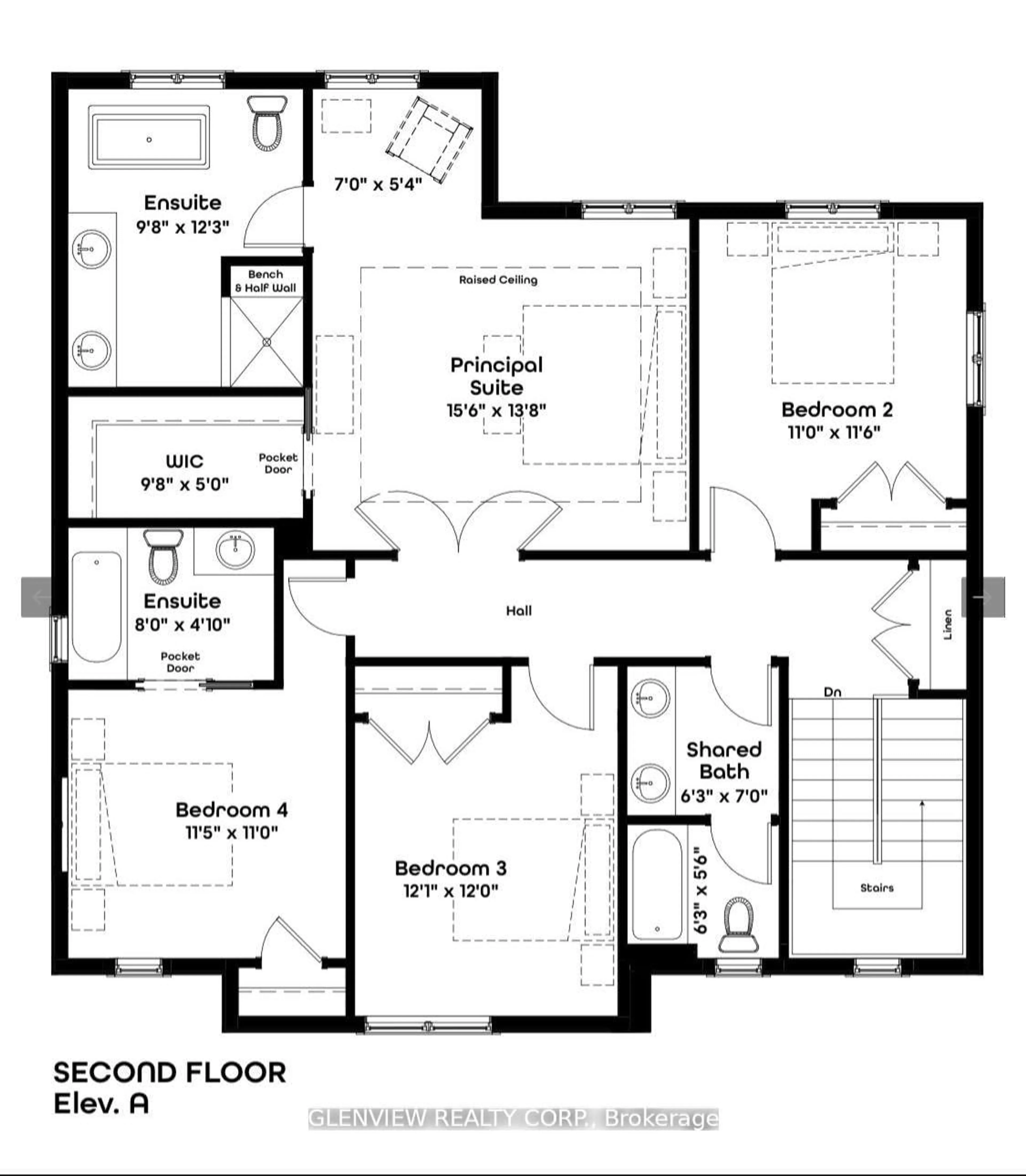 Floor plan for Lot 63 Sierra Dr, Orillia Ontario L3V 8M8