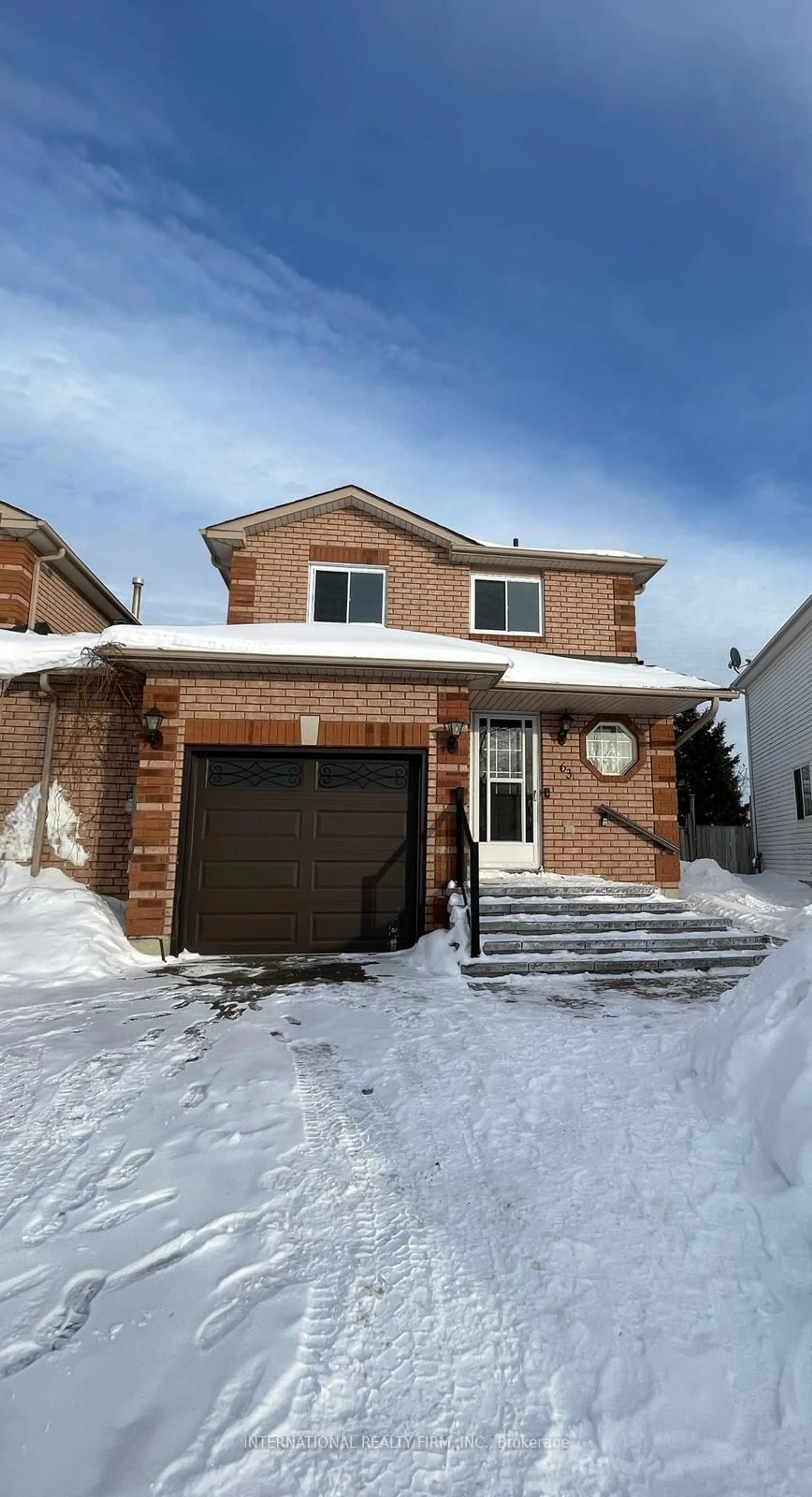 Home with brick exterior material, street for 63 Wessenger Dr, Barrie Ontario L4N 8P8