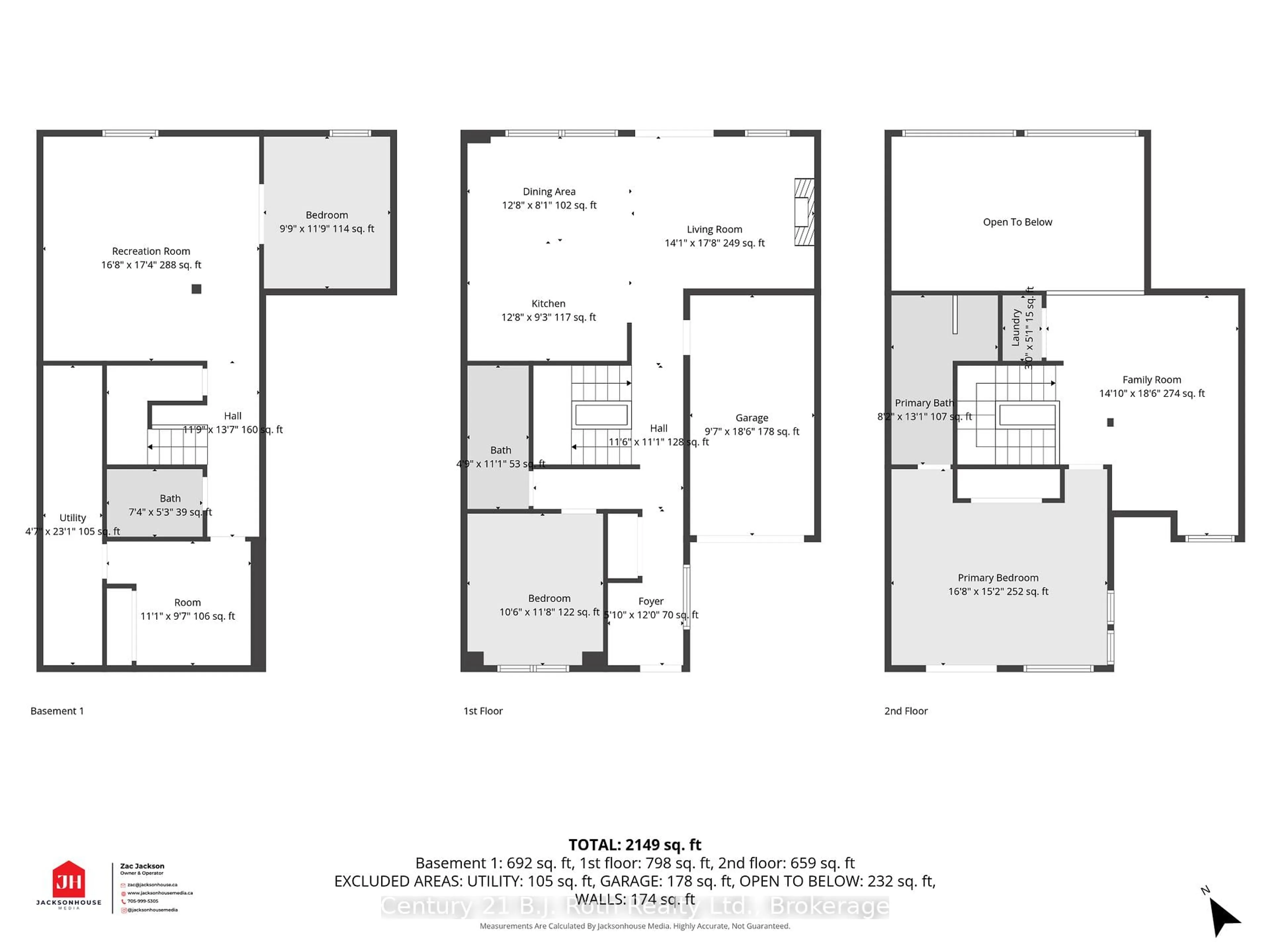 Floor plan for 34 Ruby Cres, Orillia Ontario L3V 8M3