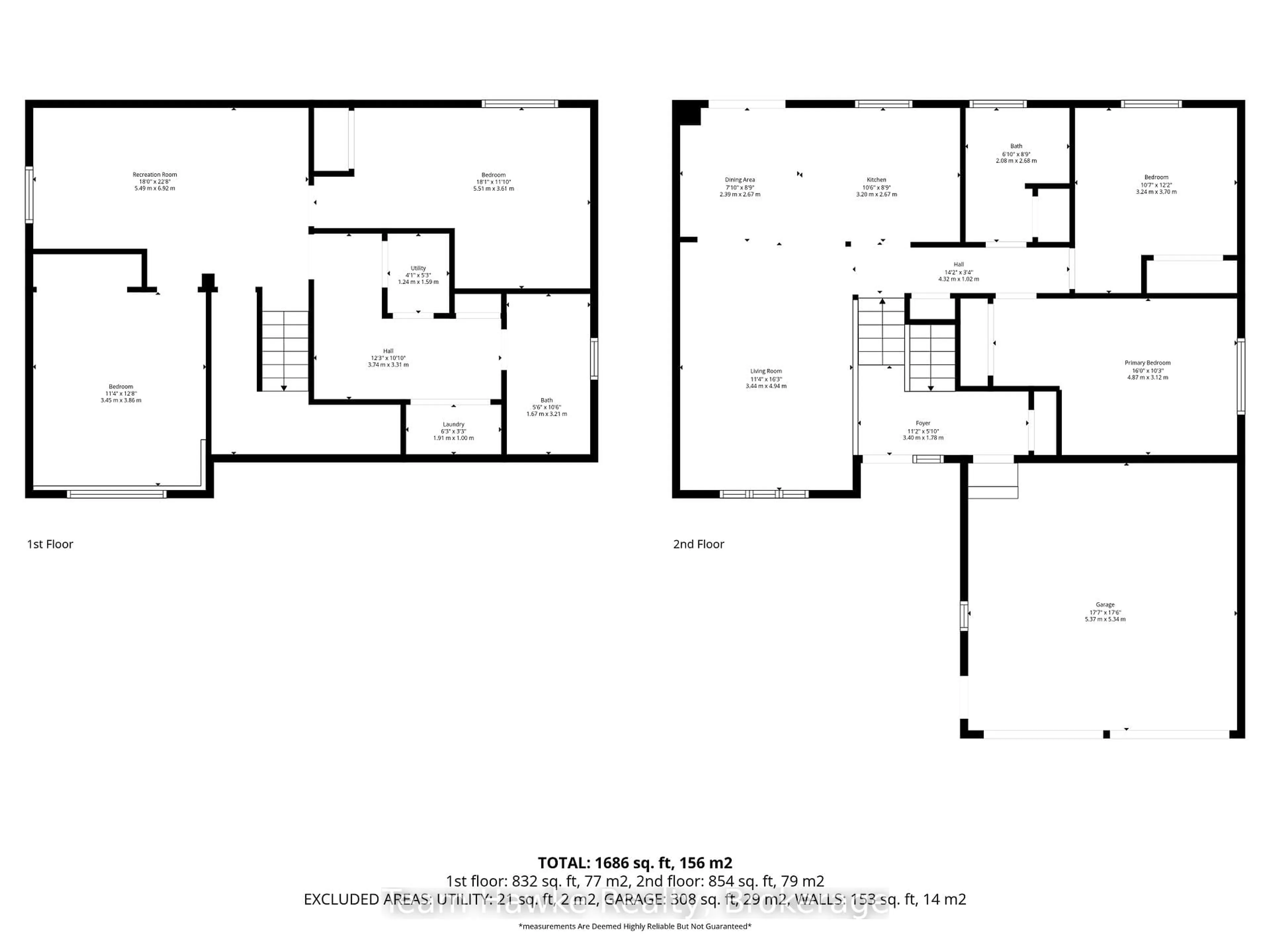 Floor plan for 52 Mercer Cres, Penetanguishene Ontario L9M 1W3