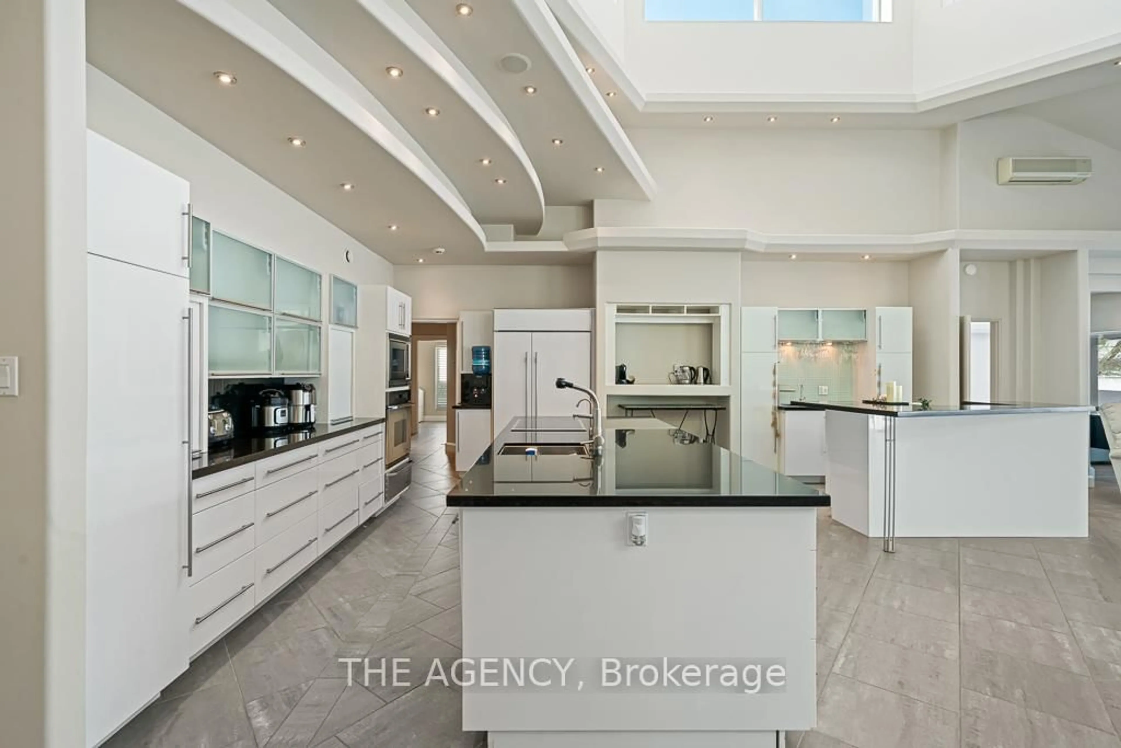 Contemporary kitchen, ceramic/tile floor for 10 Beck Blvd, Penetanguishene Ontario L9M 1C3