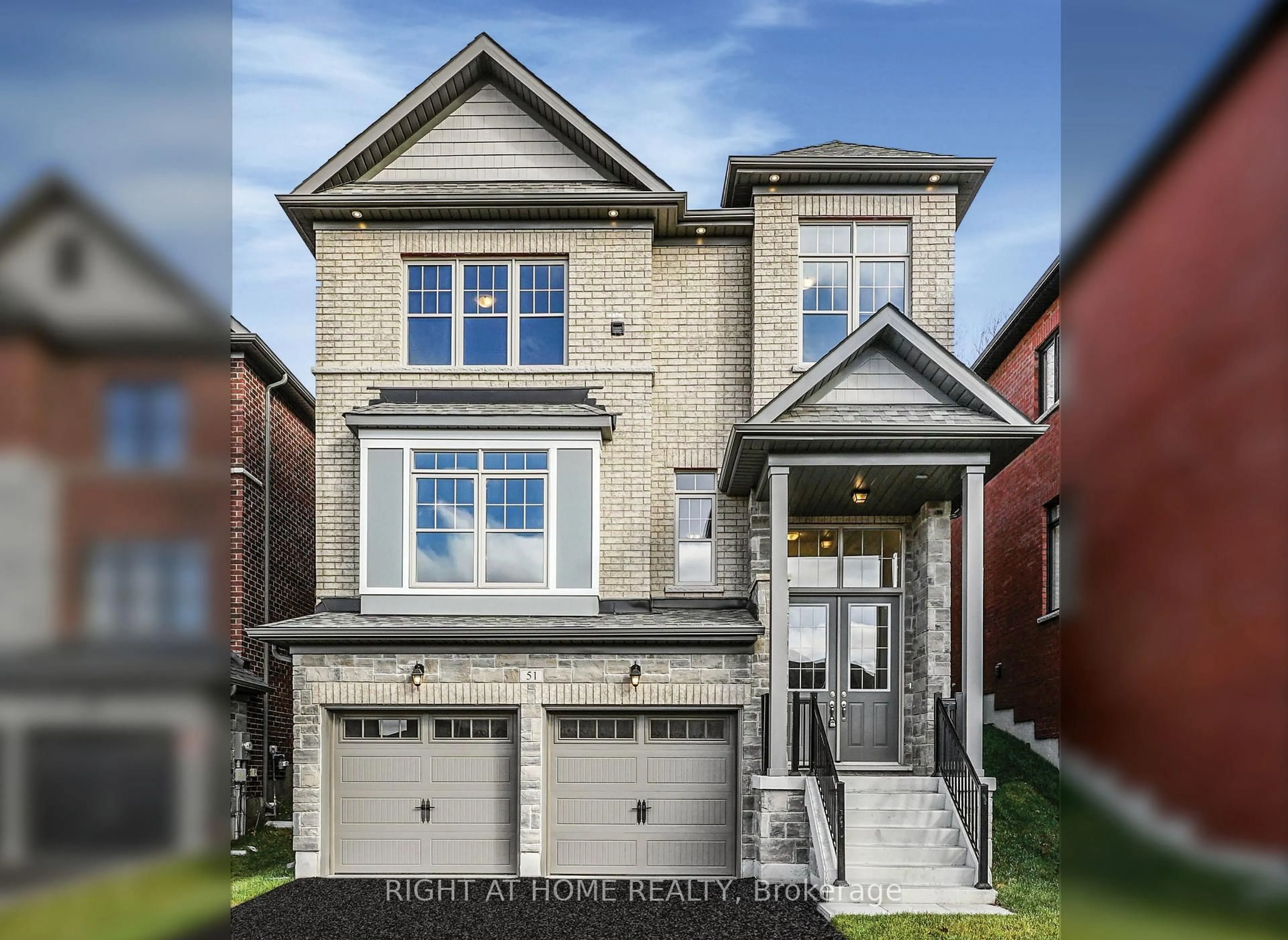 Home with brick exterior material, street for 51 Bearberry Rd, Springwater Ontario L9X 2E1