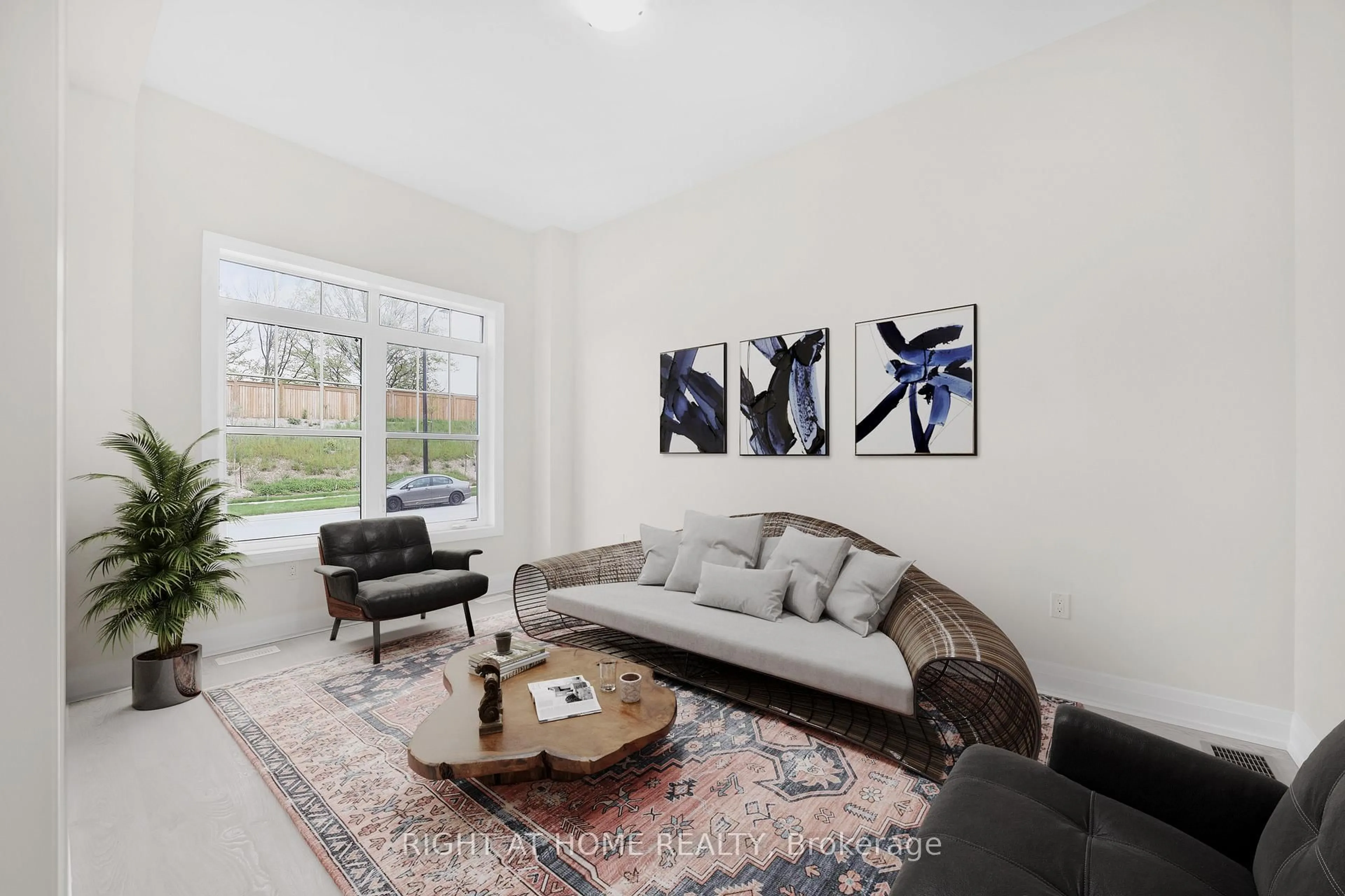 Living room with furniture, unknown for 37 Calypso Ave, Springwater Ontario L9X 2E3