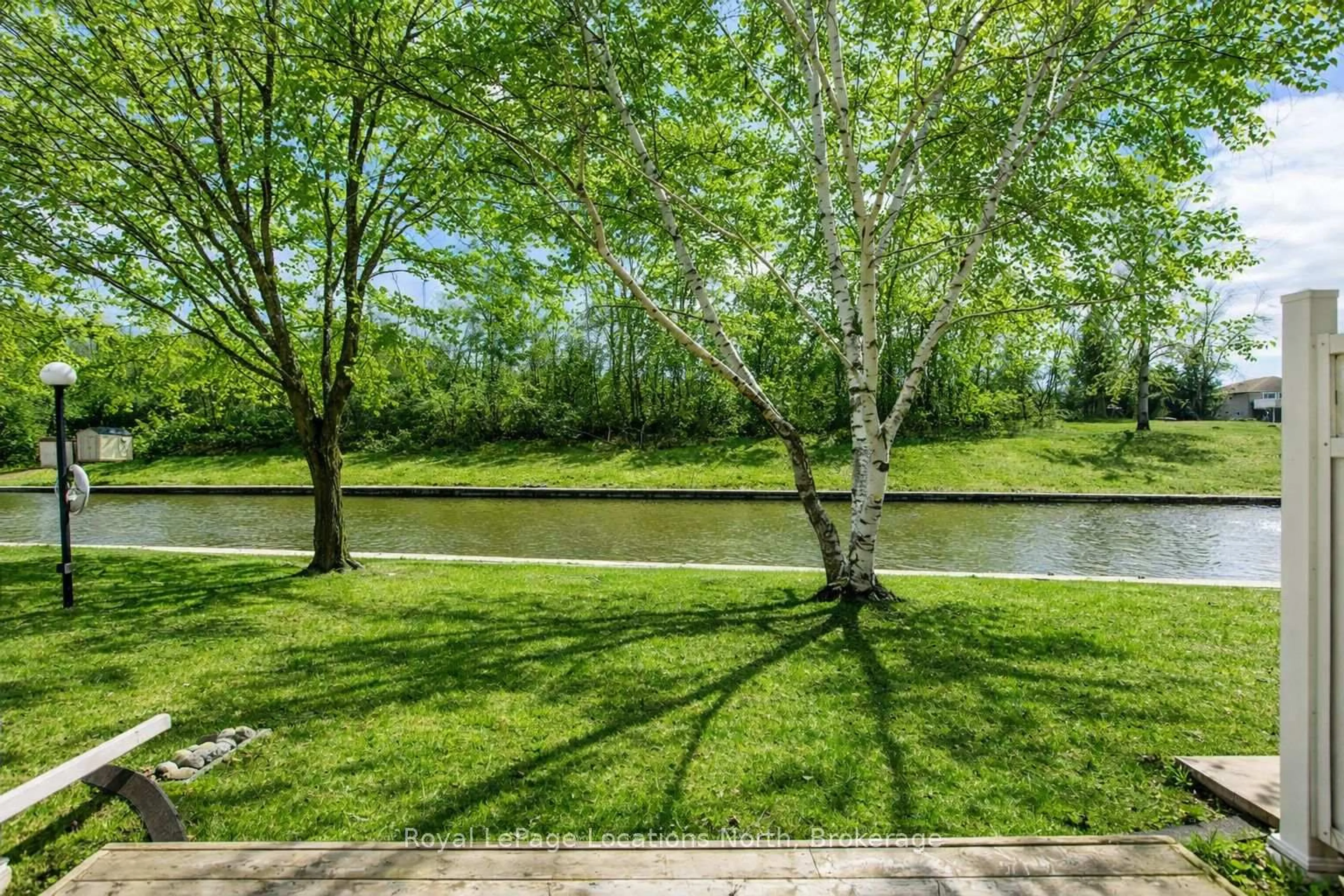 Patio, water/lake/river/ocean view for 11 Laguna Pkwy #41, Ramara Ontario L0K 1B0