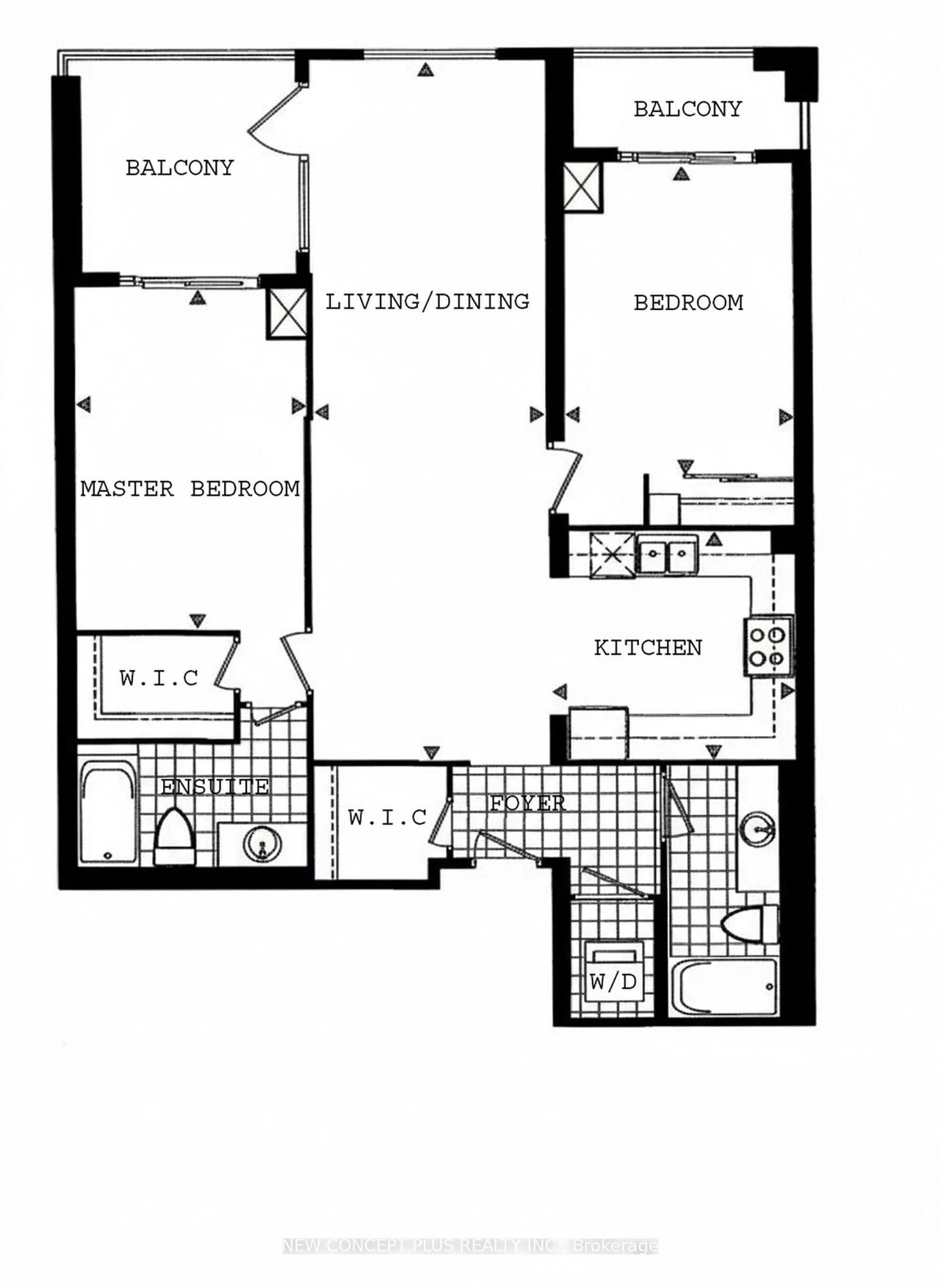Floor plan for 354 Atherley Rd #106, Orillia Ontario L3V 0B8