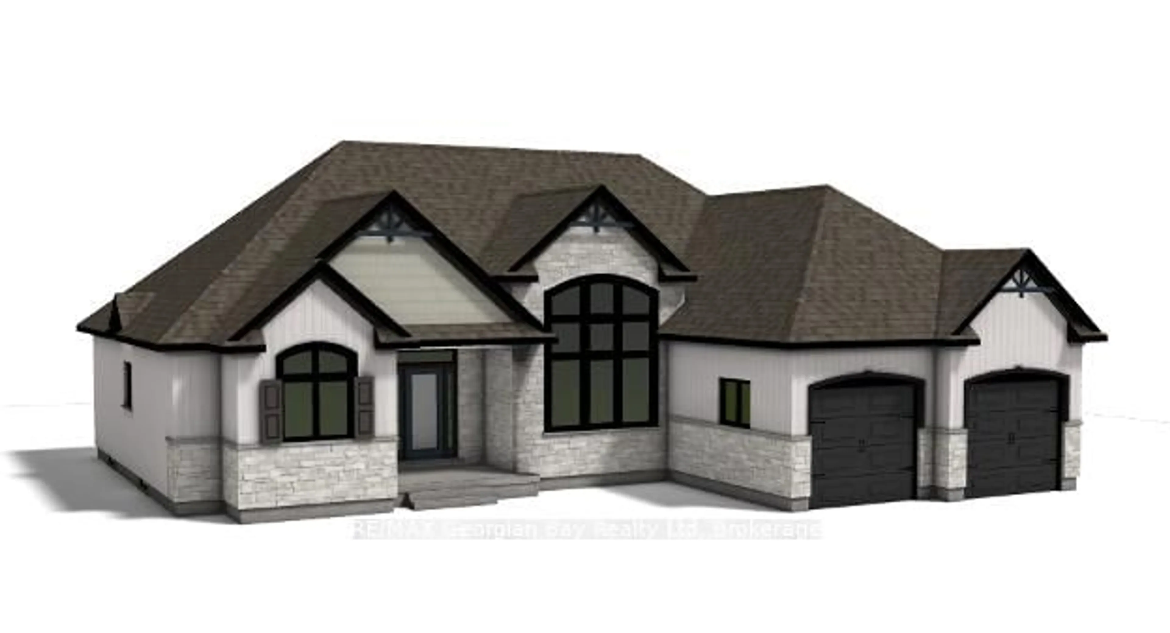 Home with brick exterior material, building for 6 Beaufort Cres, Tiny Ontario L9M 0B8