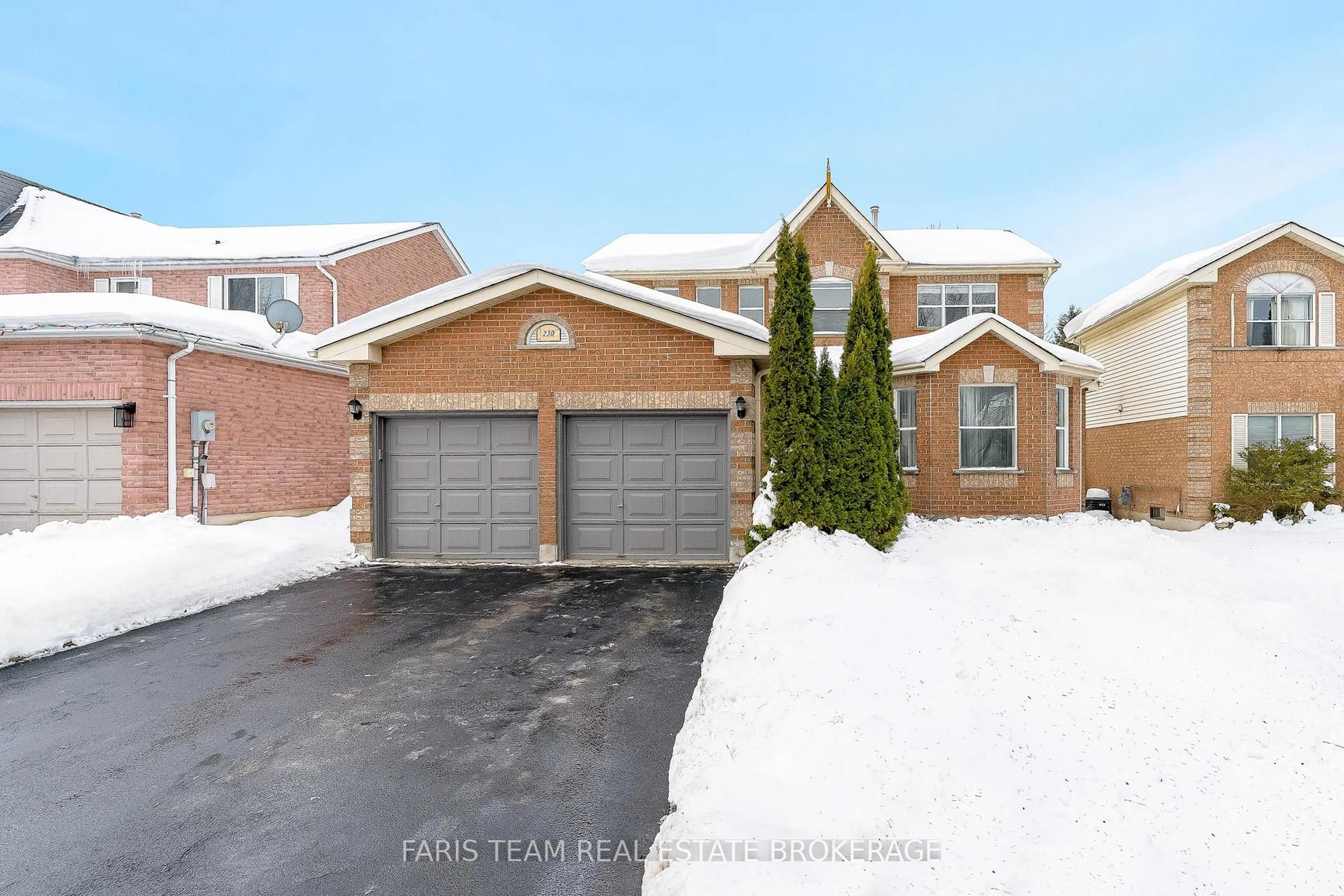 Home with brick exterior material, street for 230 Mary Anne Dr, Barrie Ontario L4N 7R2
