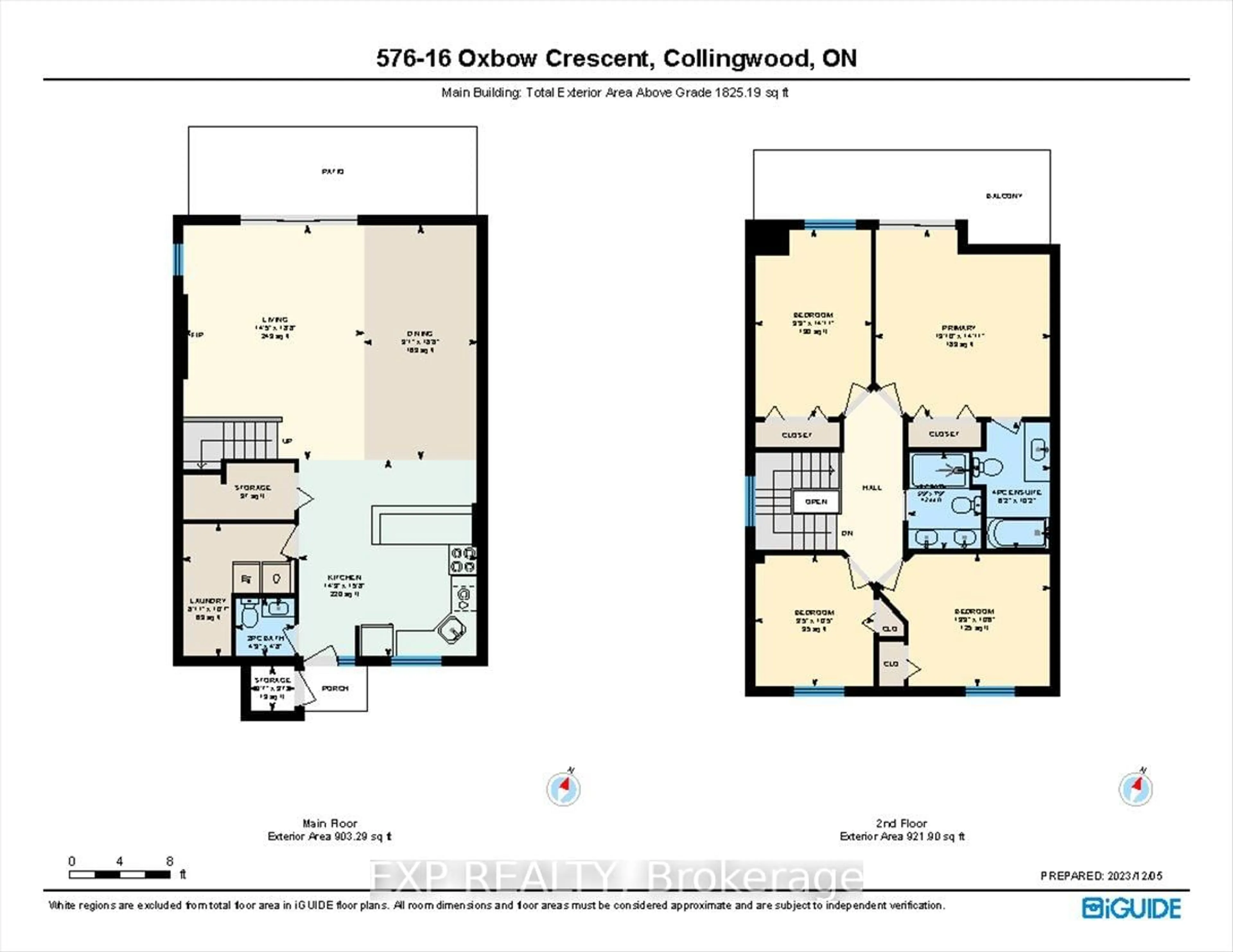 Floor plan for 576 Oxbow Cres #16, Collingwood Ontario L9Y 5B4