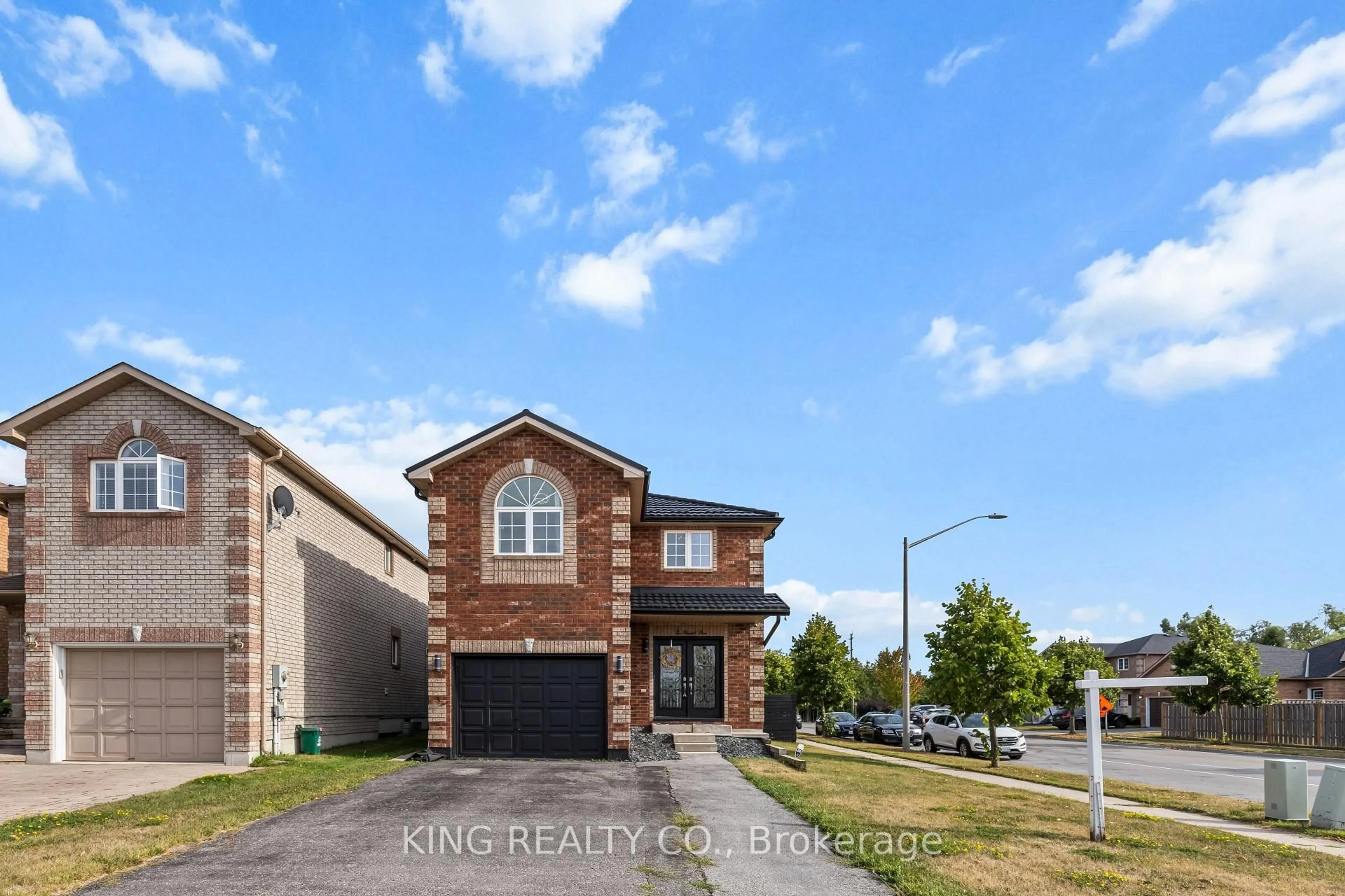 Home with brick exterior material, street for 1 Glenhill Dr, Barrie Ontario L4N 5X4