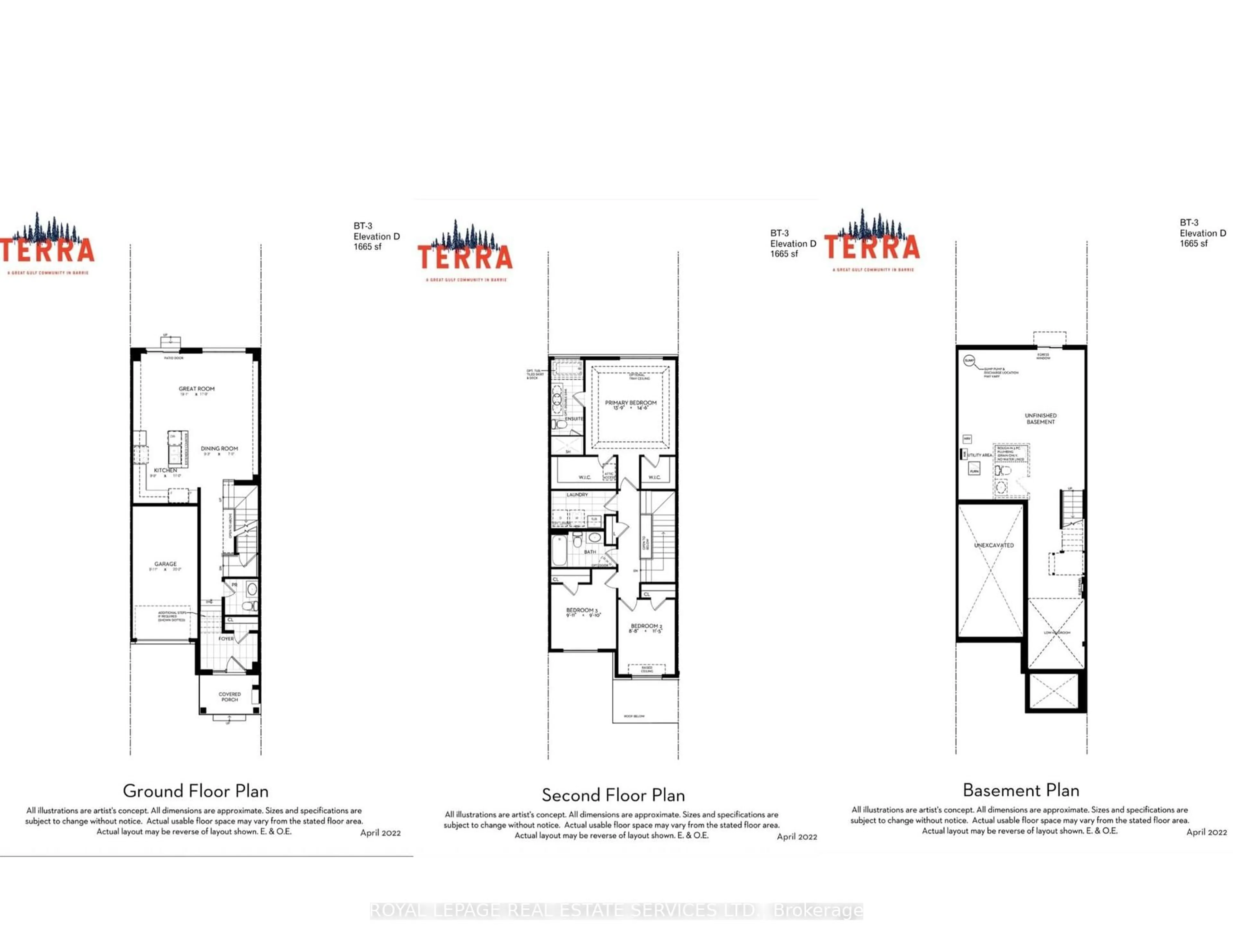 Floor plan for 149 Greer St, Barrie Ontario L9J 0R7
