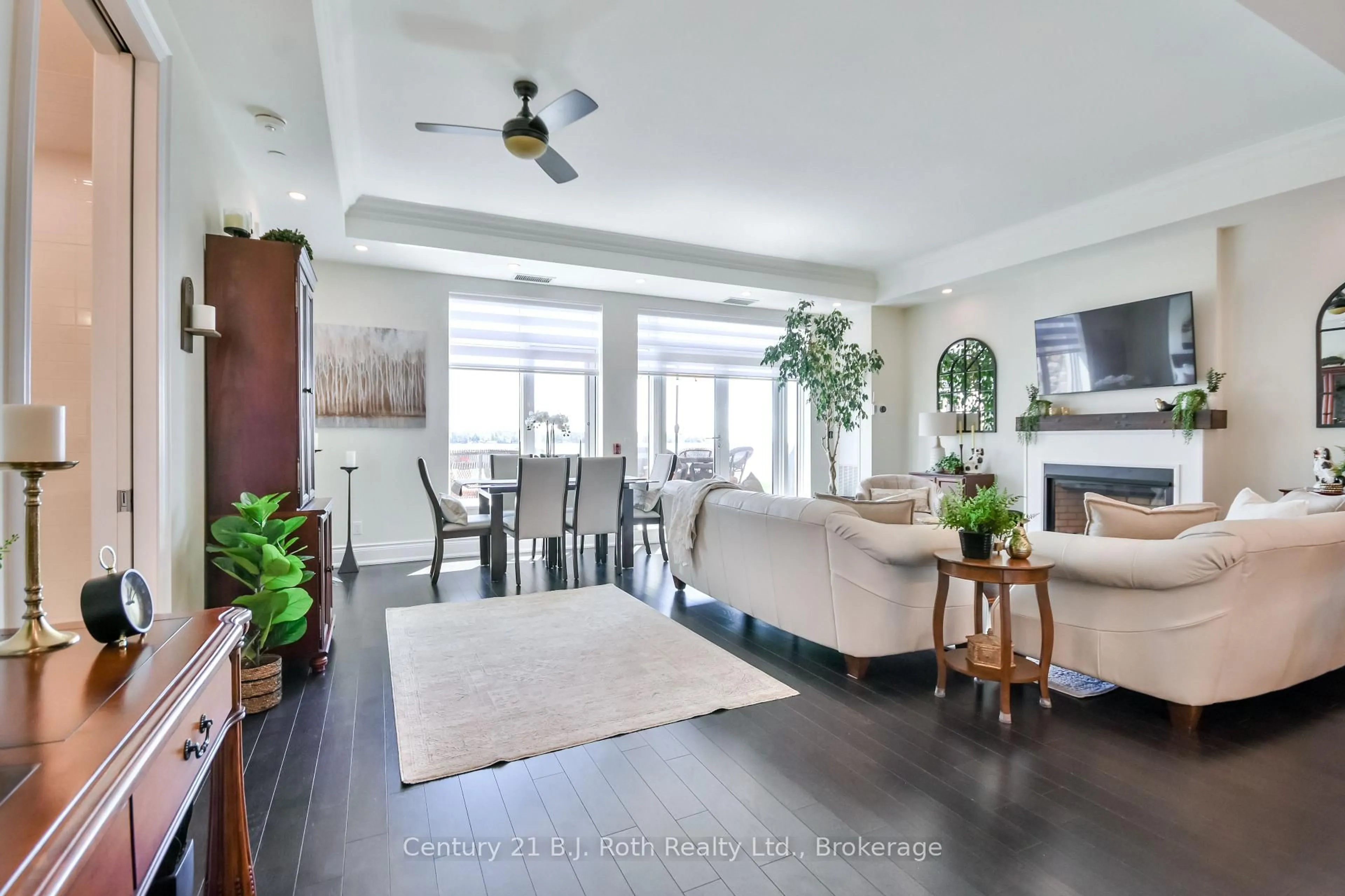 Living room with furniture, unknown for 90 Orchard Point Rd #LS04, Orillia Ontario L3V 8K4