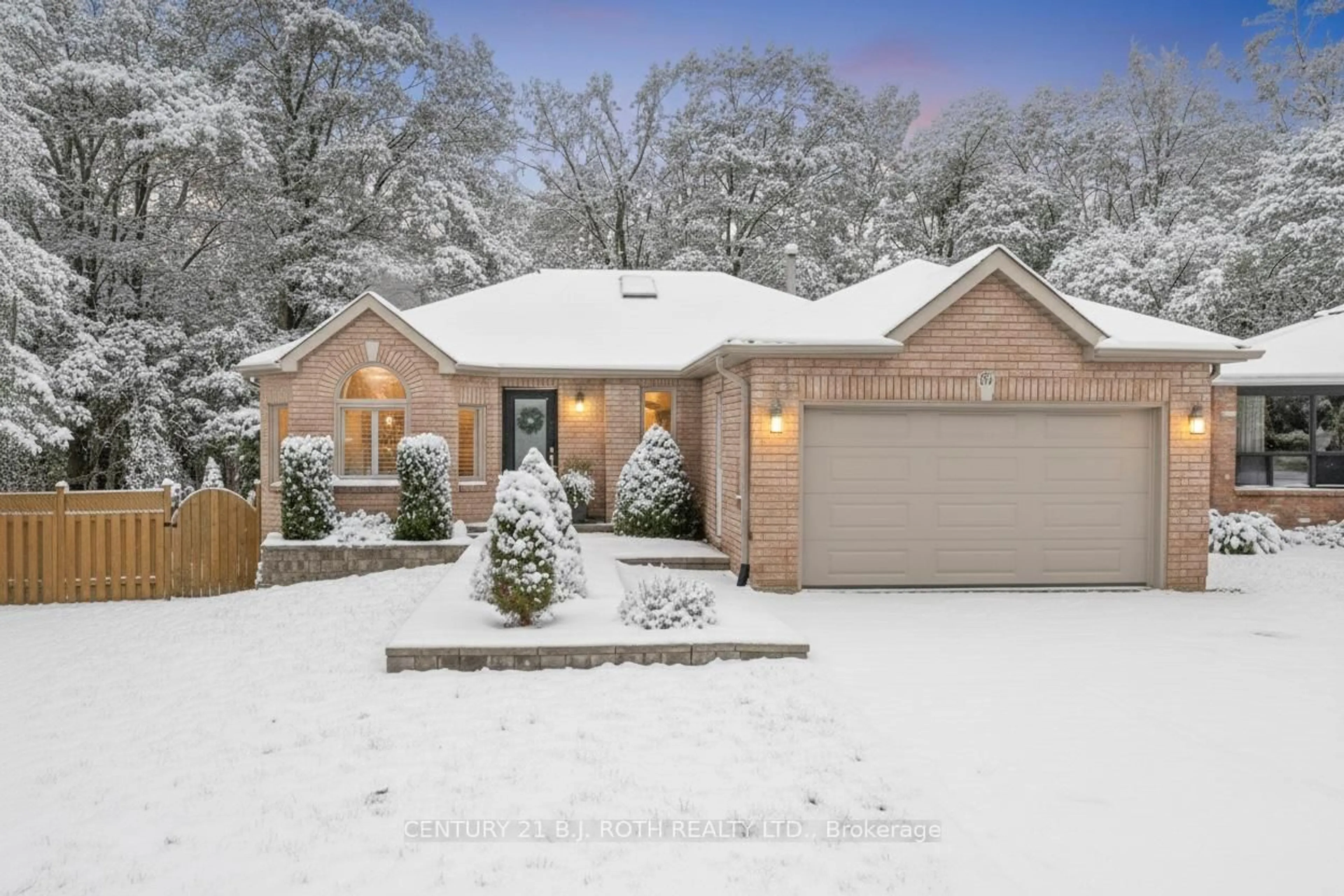 Home with brick exterior material, street for 91 Benson Dr, Barrie Ontario L4N 7Y4