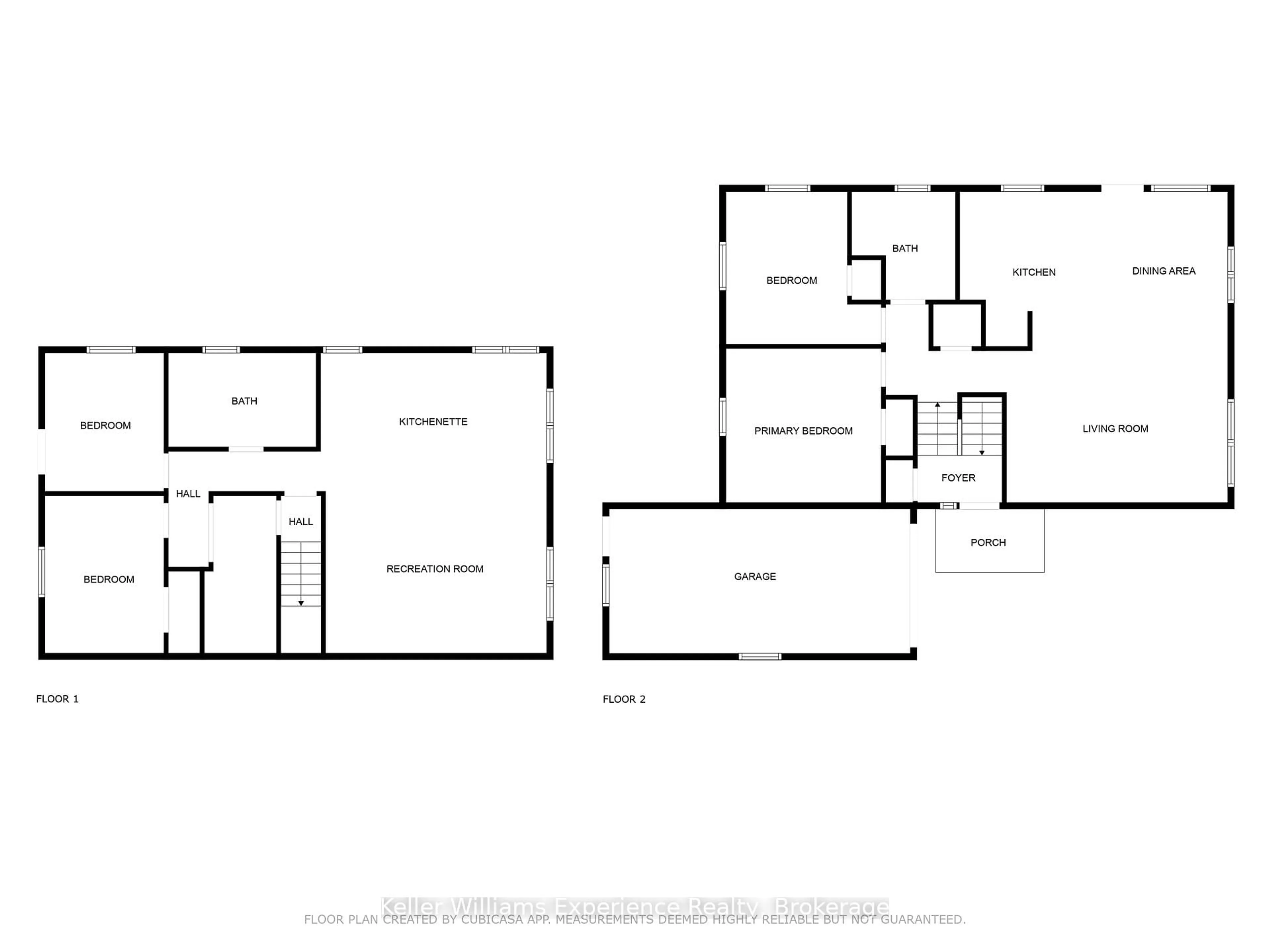 Floor plan for 329 & 331 Browns Line, Tay Ontario L0K 2C0