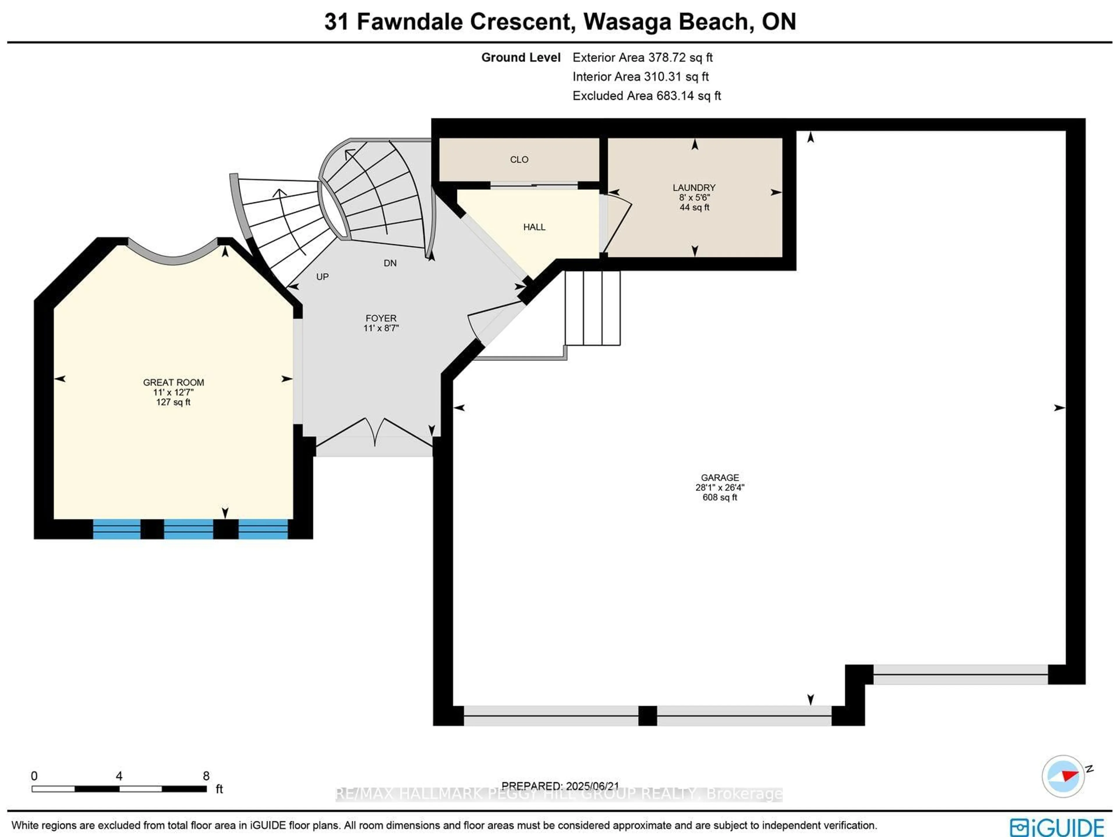 Floor plan for 31 Fawndale Cres, Wasaga Beach Ontario L9Z 2B3