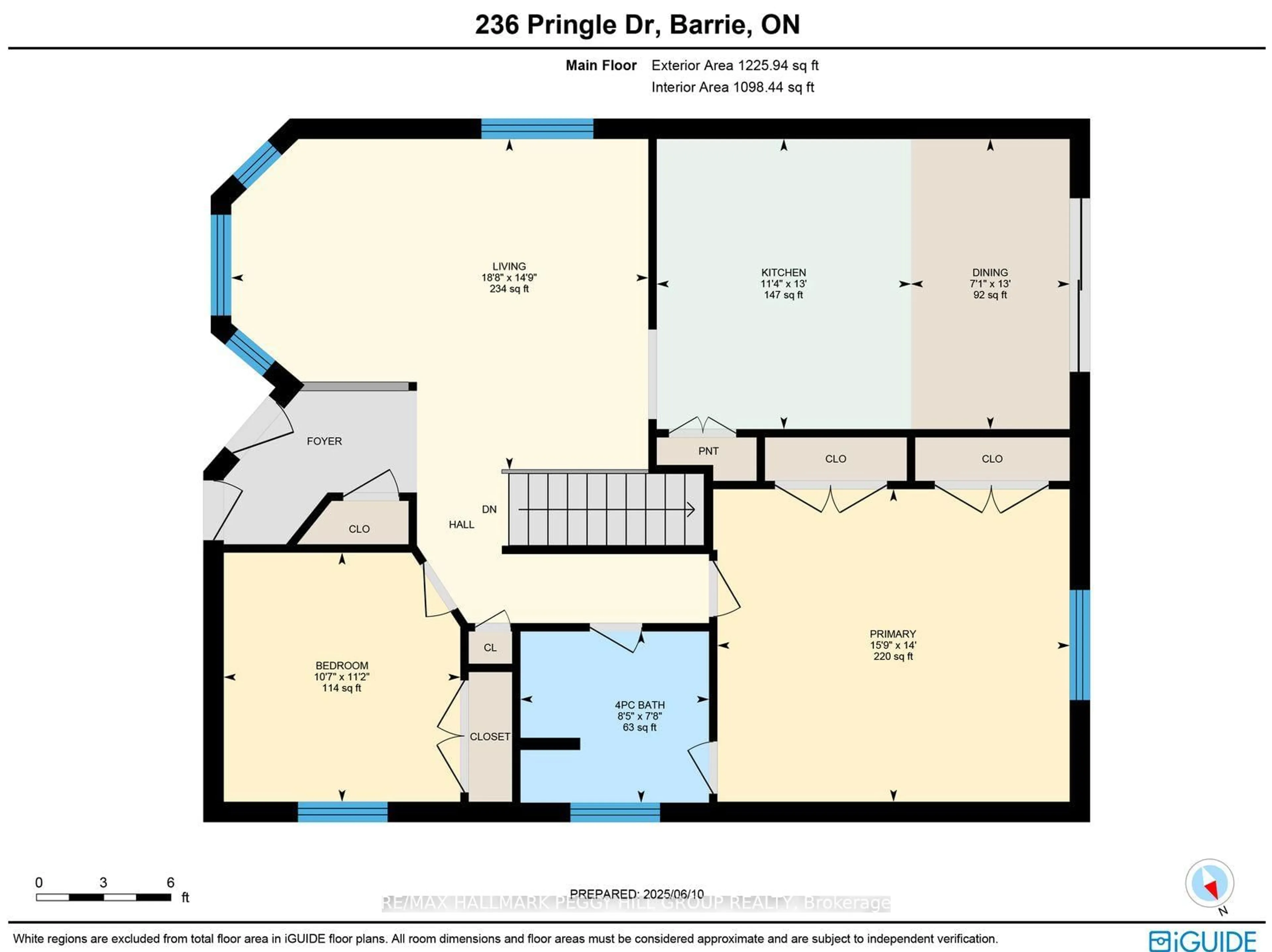 Floor plan for 236 Pringle Dr, Barrie Ontario L4N 0P4