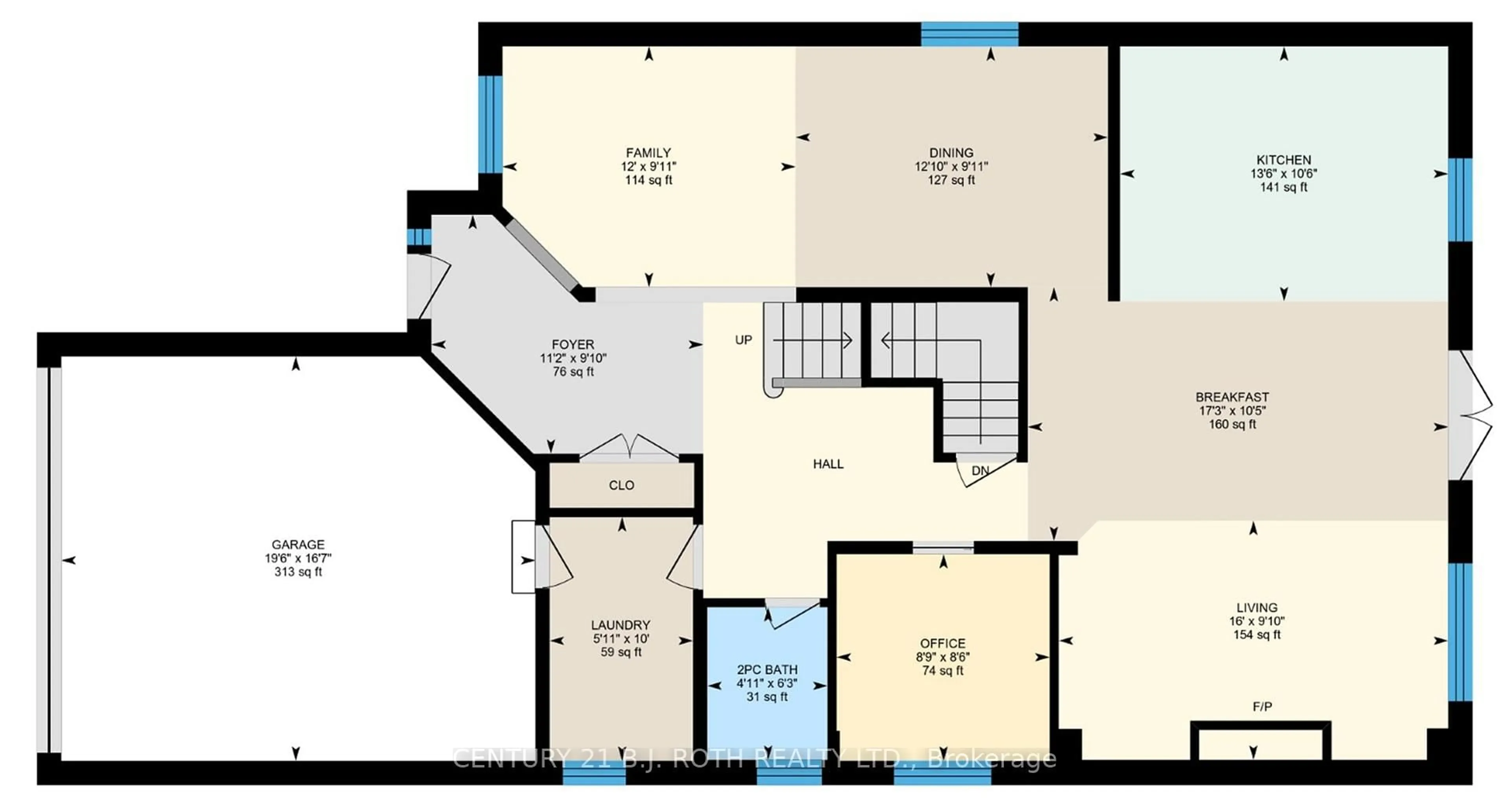 Floor plan for 10 AUBURN Crt, Barrie Ontario L4N 6G9