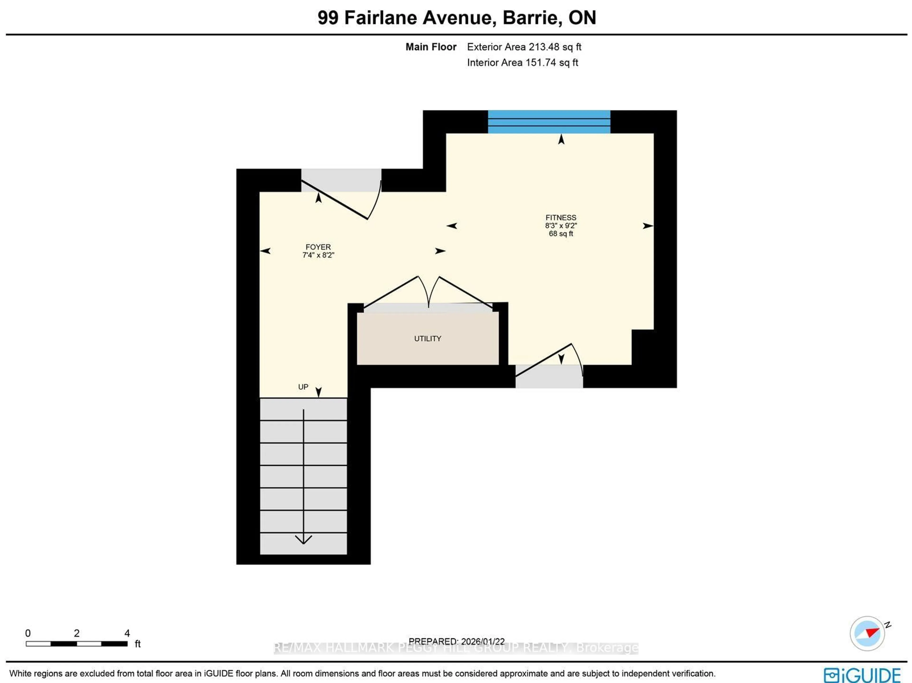 Floor plan for 99 Fairlane Ave, Barrie Ontario L9J 0M5