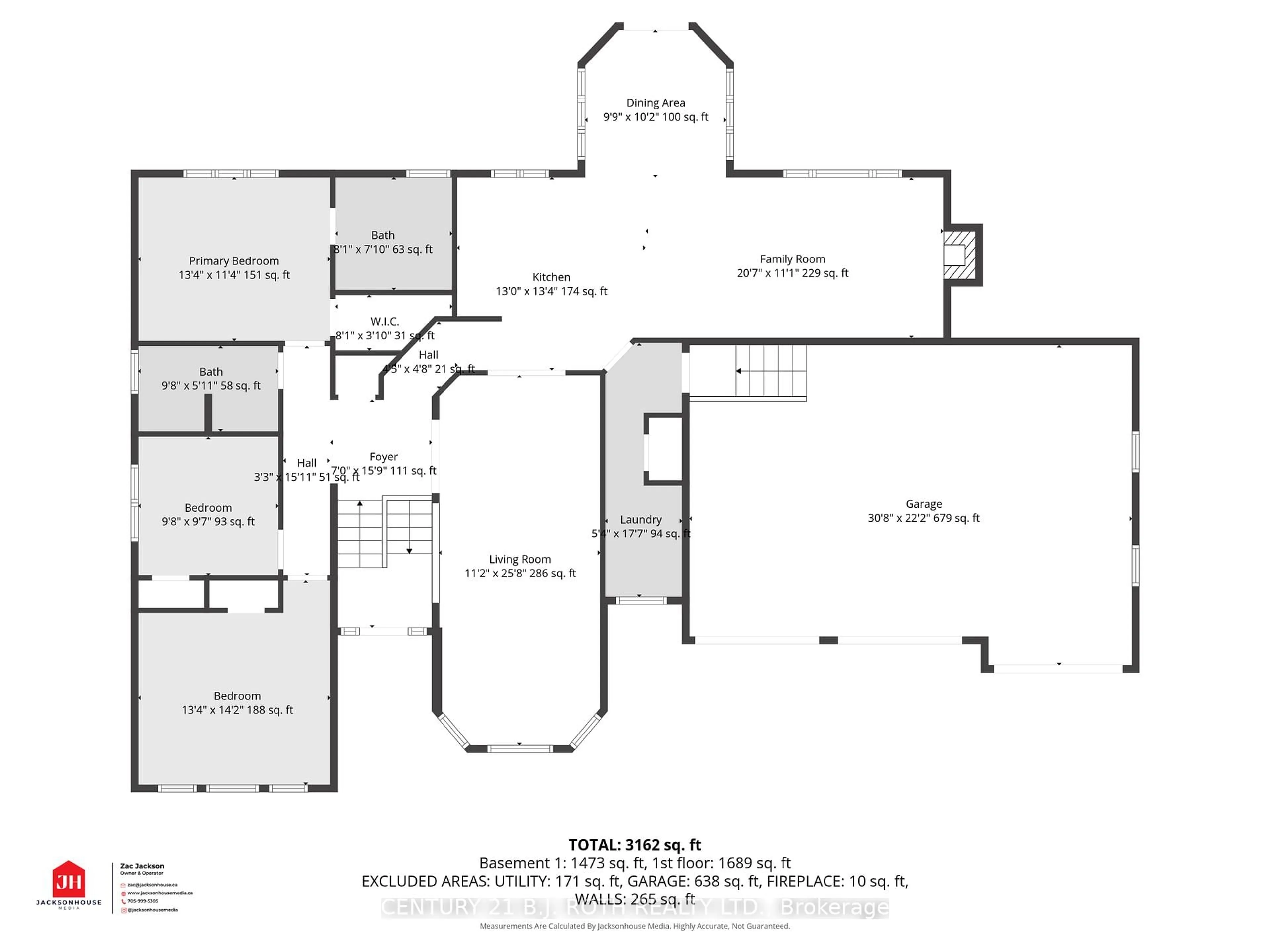 Floor plan for 1348 Hawk Ridge Cres, Severn Ontario L3V 6H4