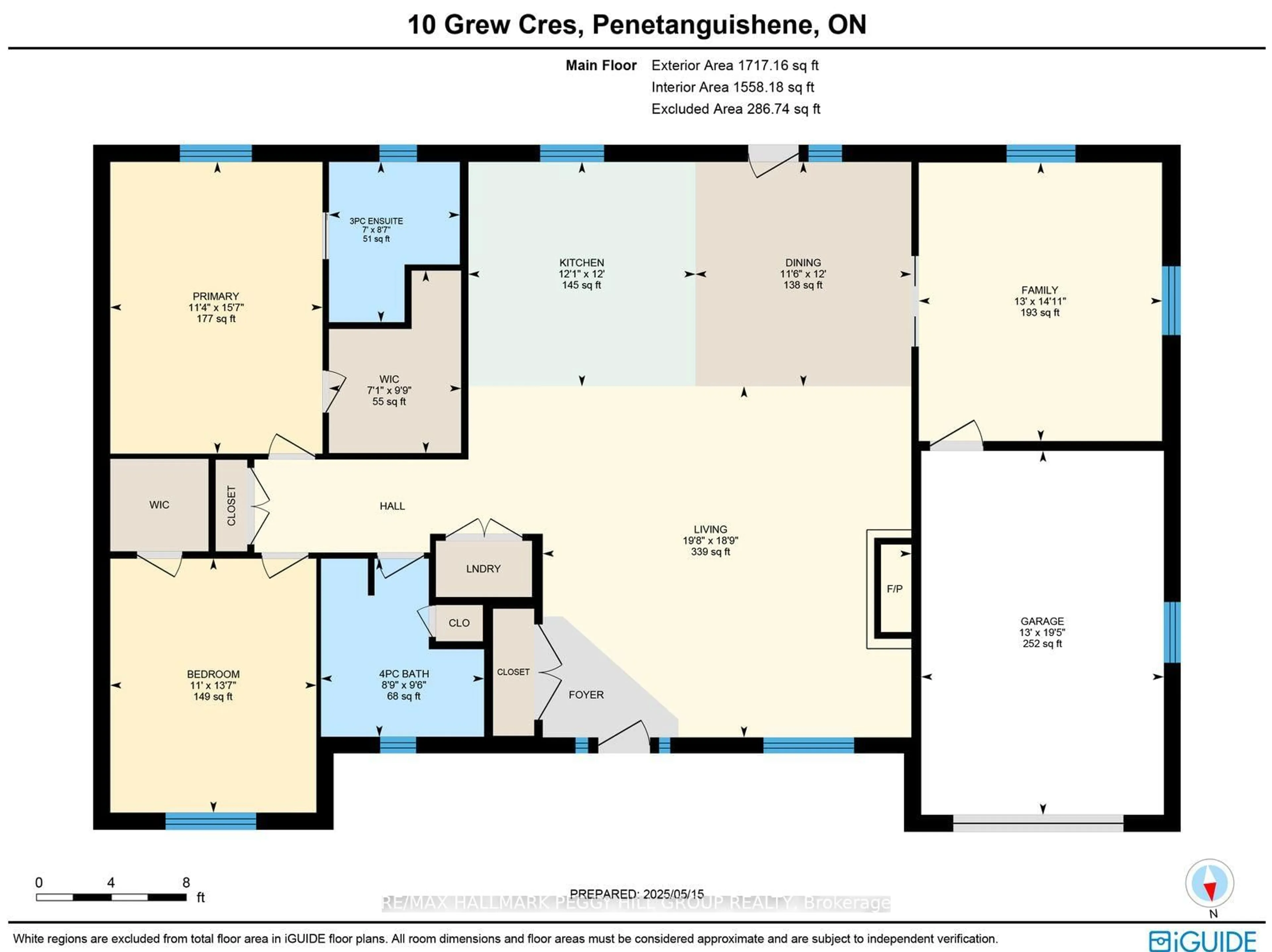 Floor plan for 10 Grew Cres, Penetanguishene Ontario L9M 0A4