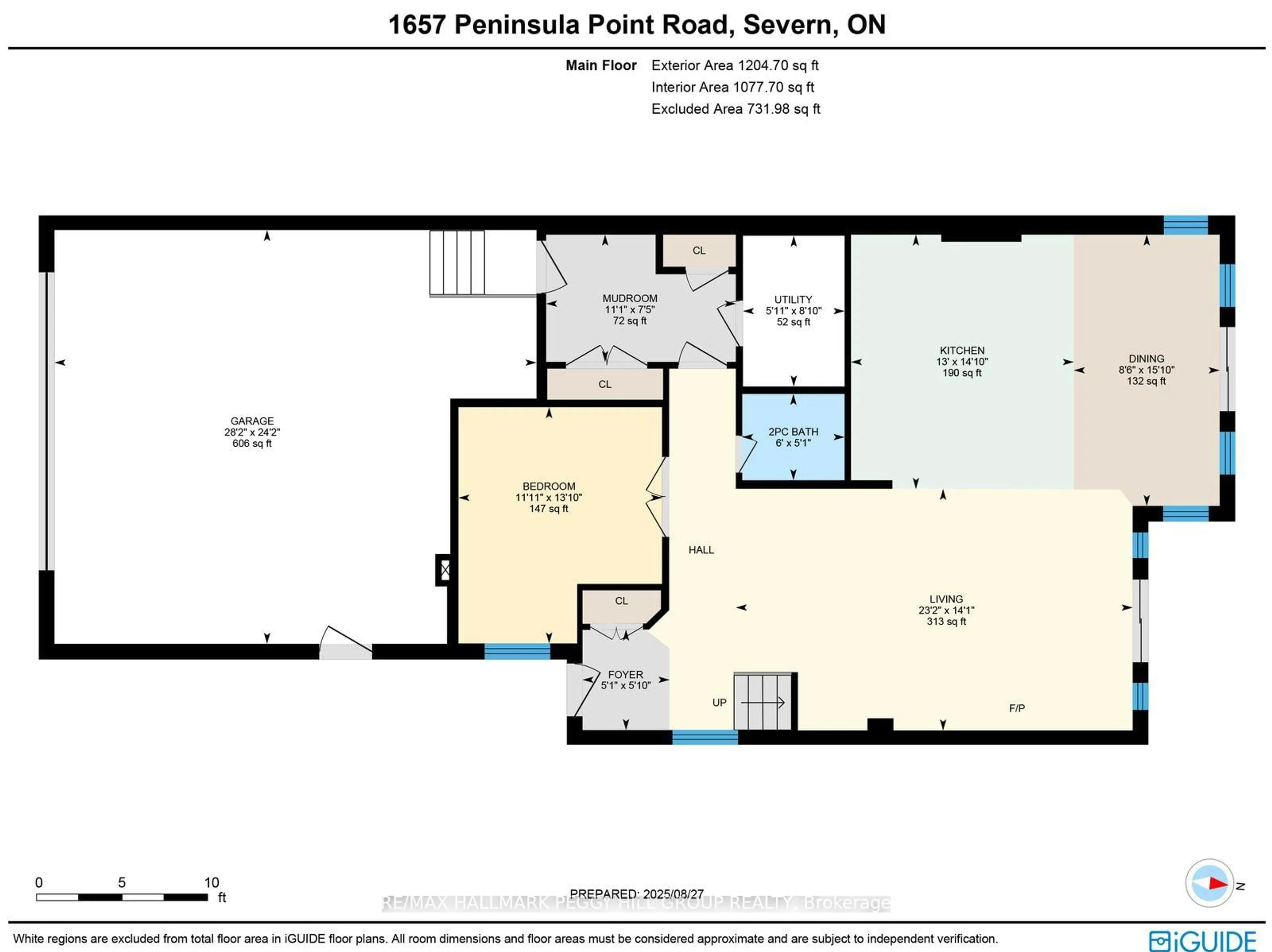 Floor plan for 1657 Peninsula Point Rd, Severn Ontario P0E 1N0