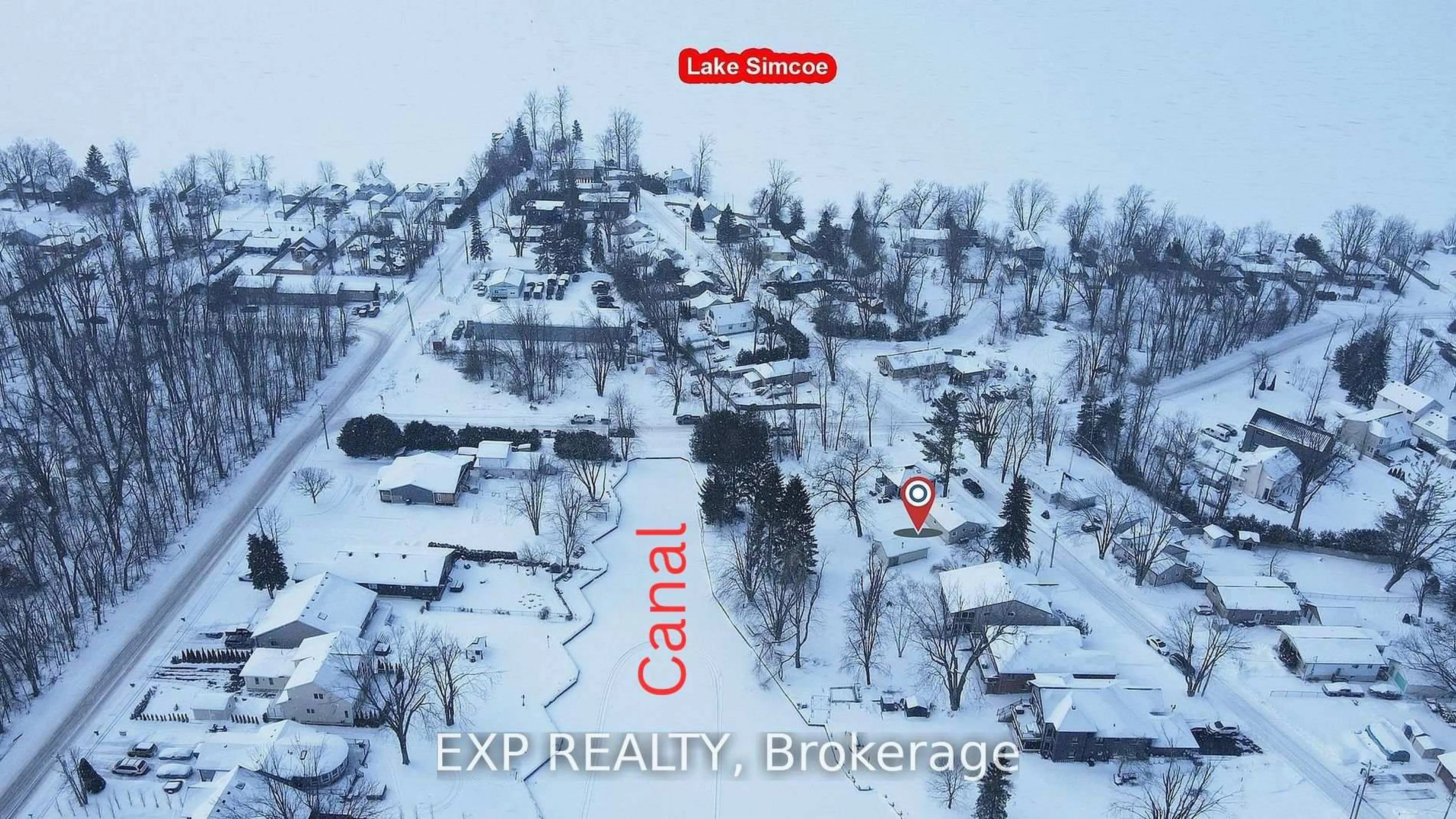 A pic from outside/outdoor area/front of a property/back of a property/a pic from drone, street for 31 RIDGE Ave, Ramara Ontario L0K 1B0