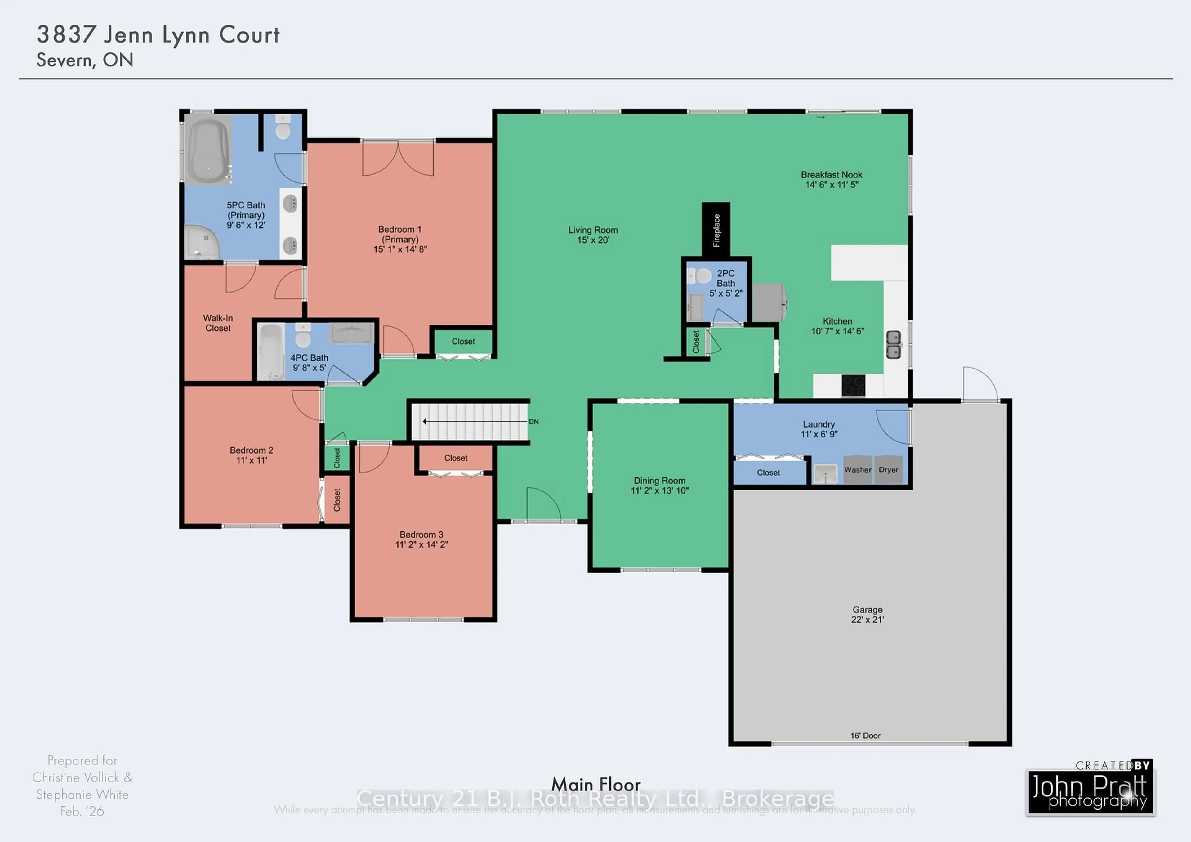 Floor plan for 3837 Jenn Lynn Crt, Severn Ontario L3V 0V6