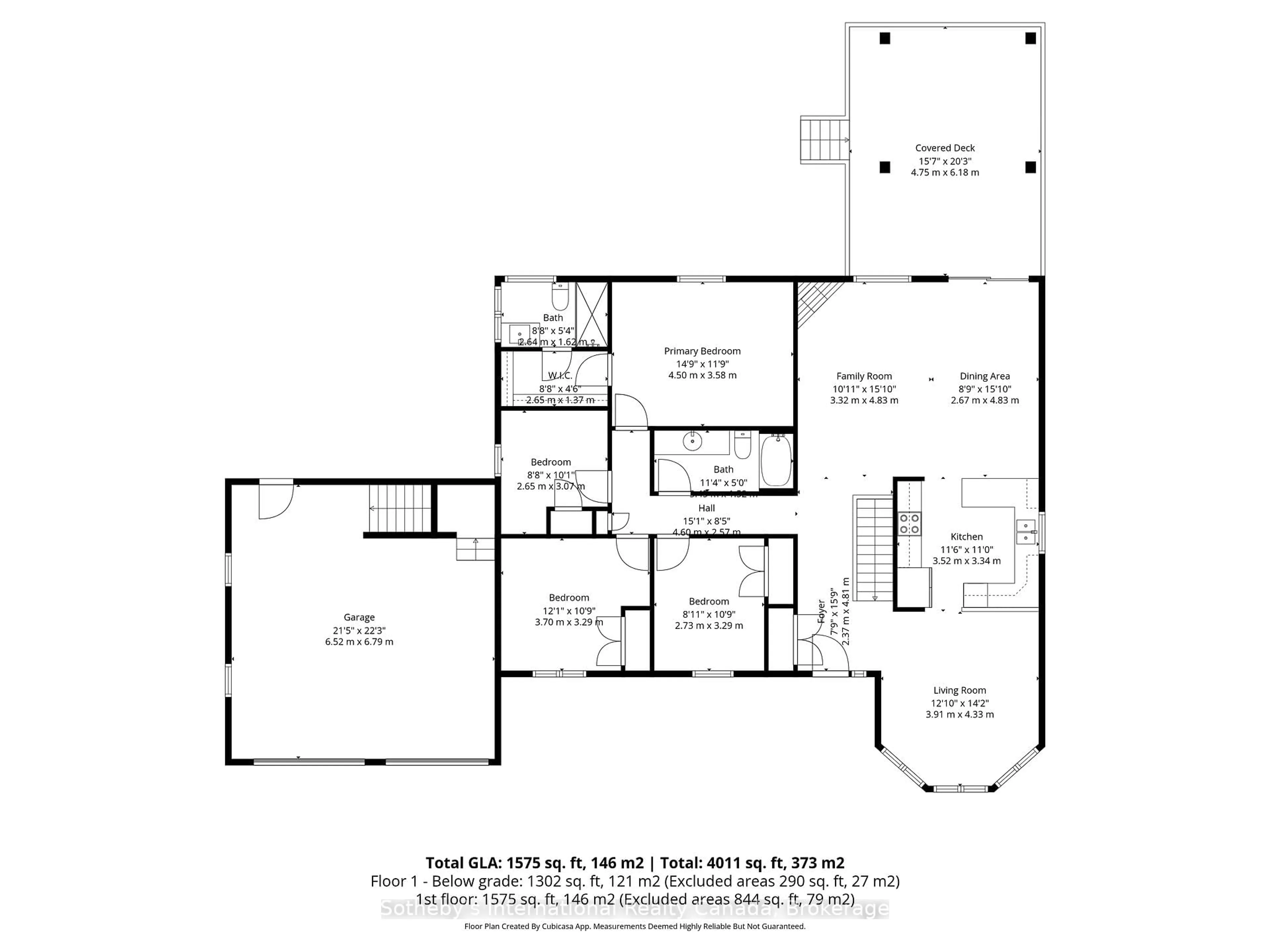 Floor plan for 8 Hall St, Springwater Ontario L0L 2K0