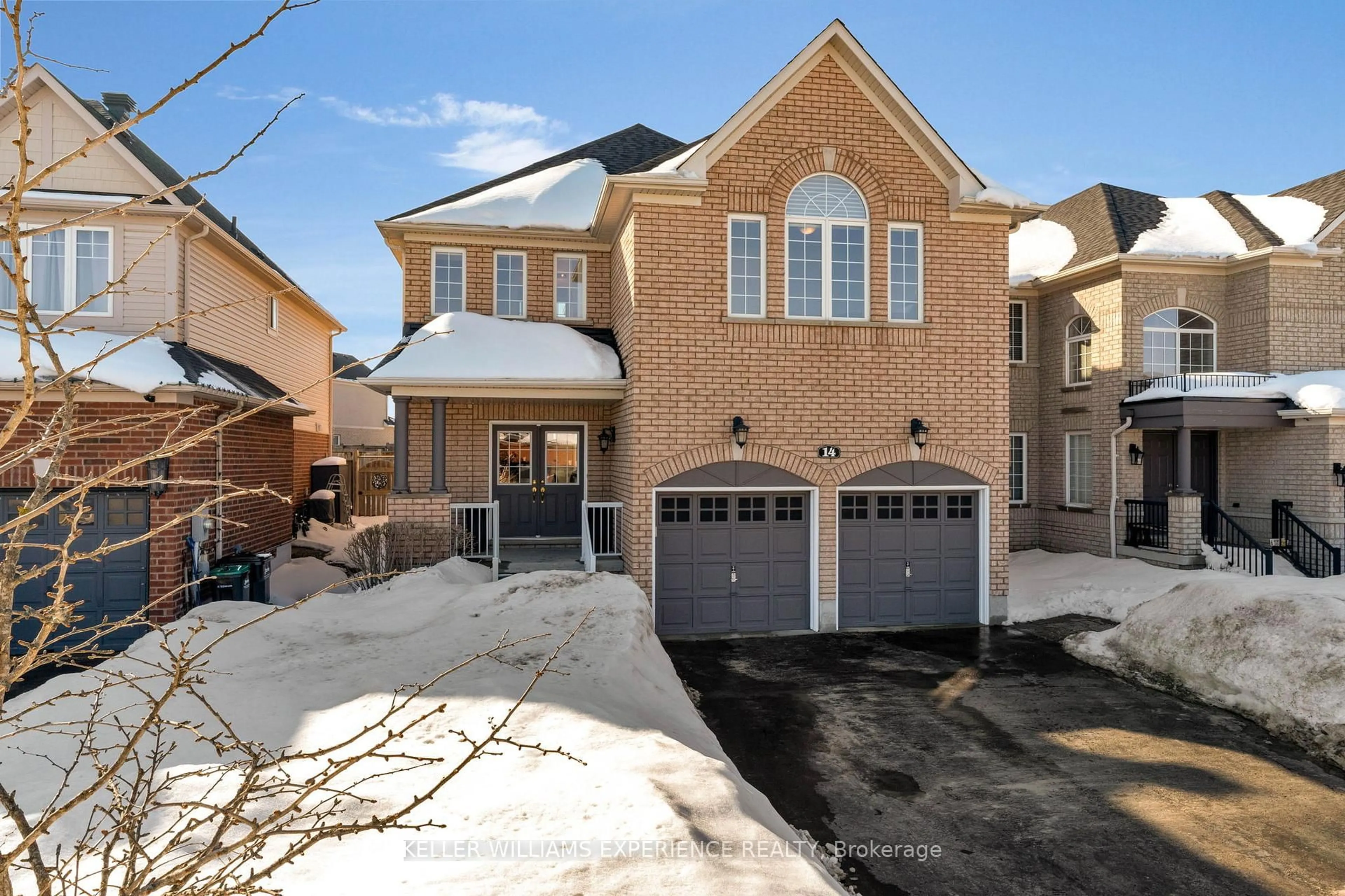 Home with brick exterior material, street for 14 Charlemagne Ave, Barrie Ontario L4M 0A9