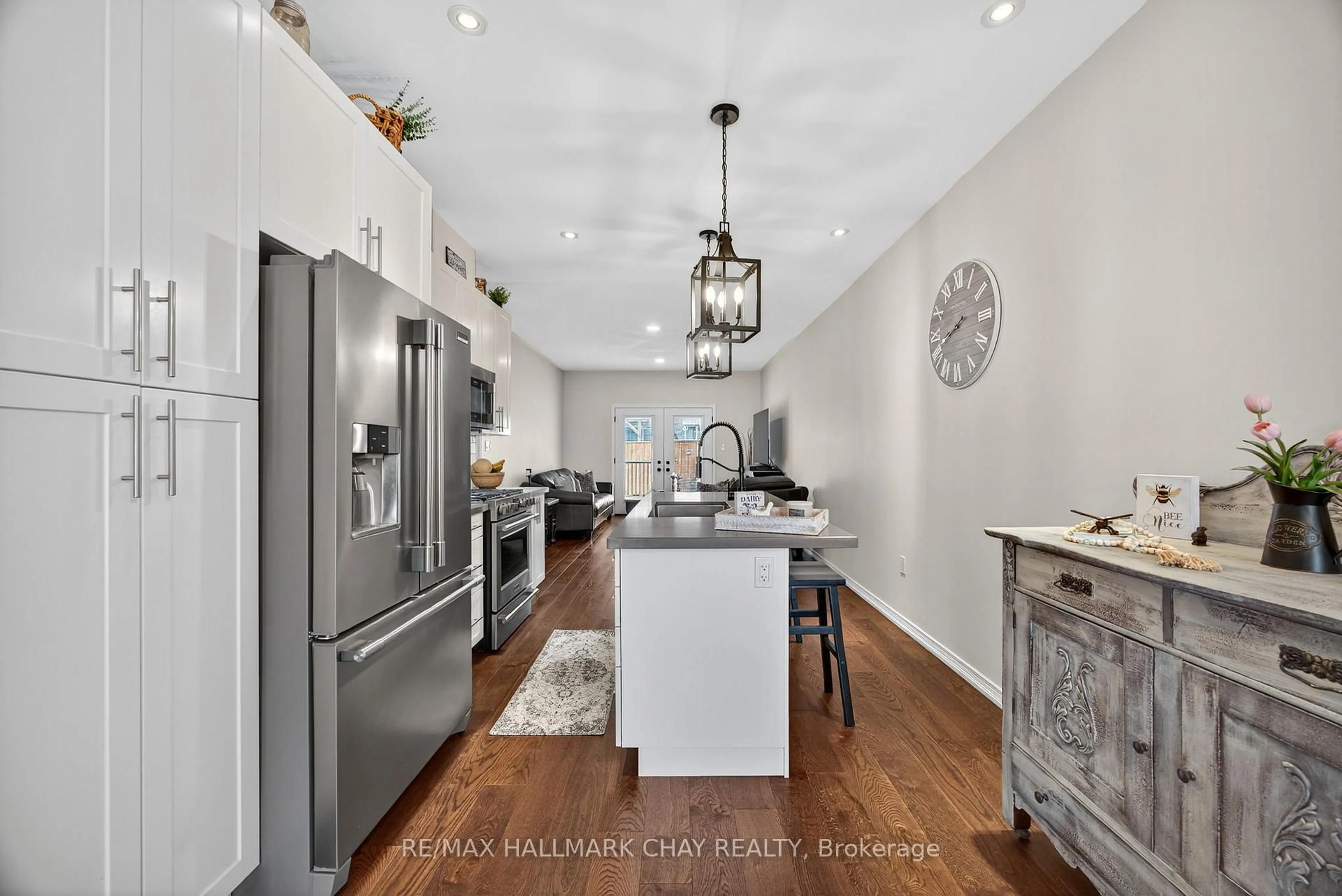 Open concept kitchen, unknown for 118 Isabella Dr, Orillia Ontario L3V 8K7