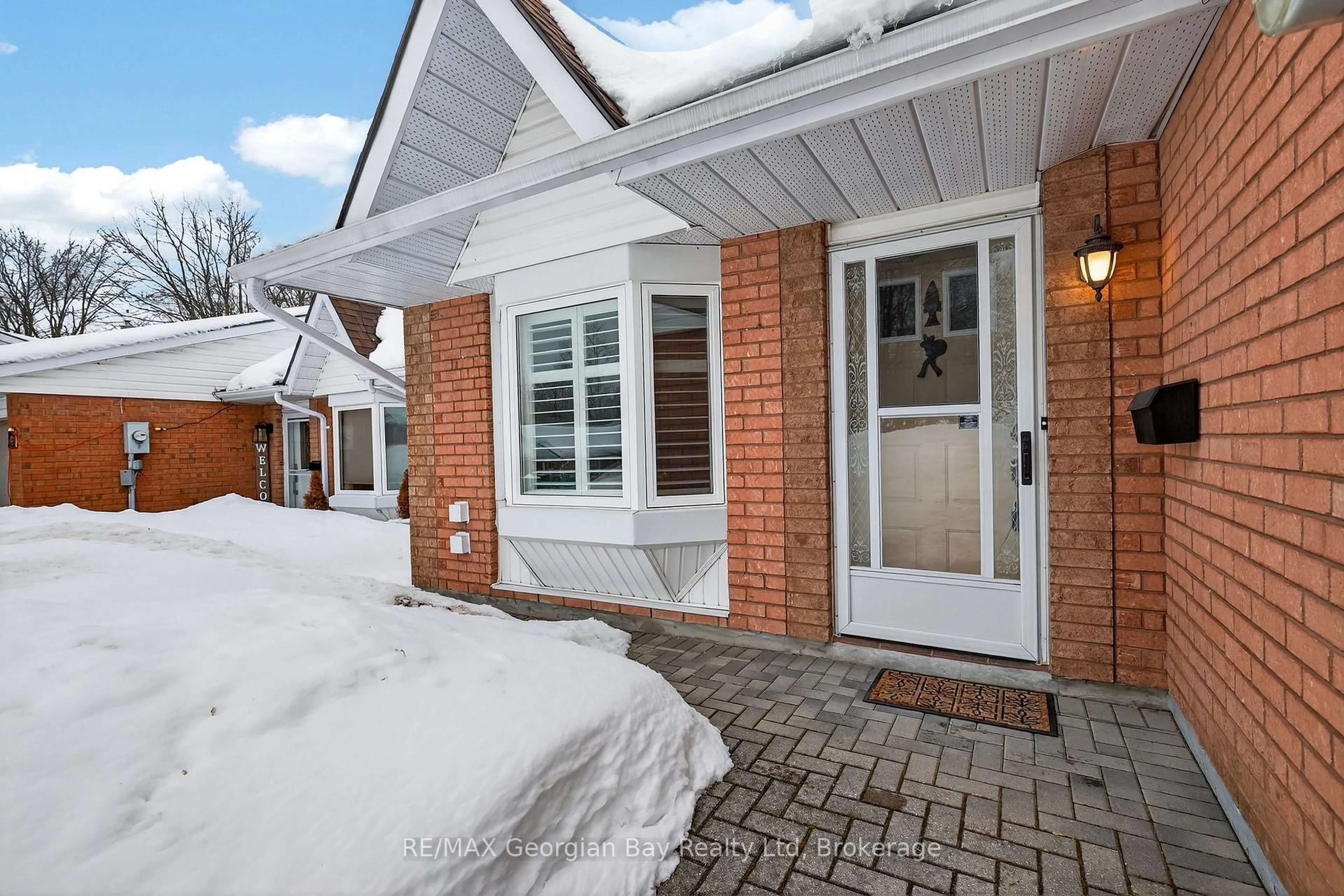 Home with brick exterior material, street for 696 King St #17, Midland Ontario L4R 5B5