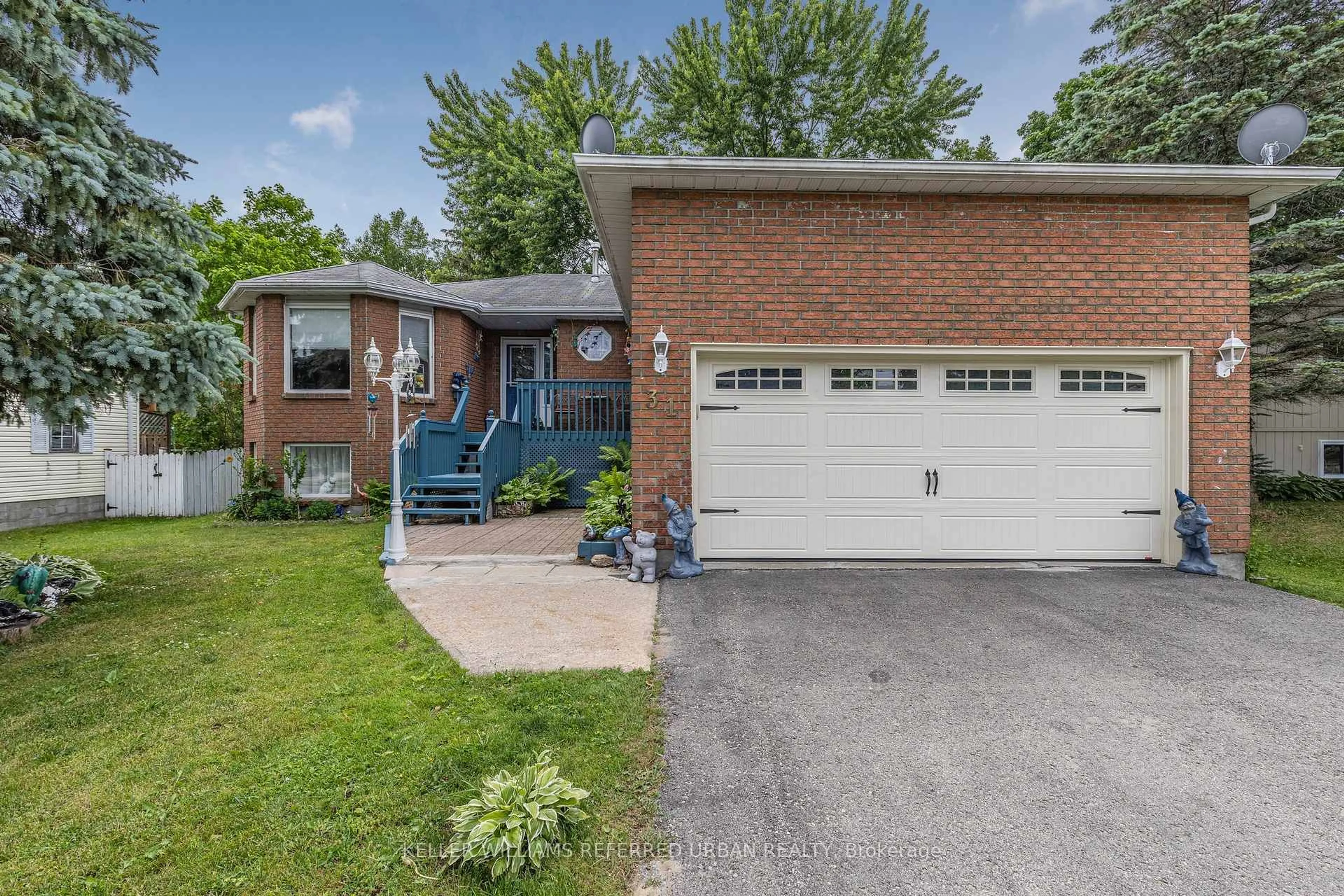 Home with brick exterior material, street for 31 John Dillingno St, Tay Ontario L0K 2A0