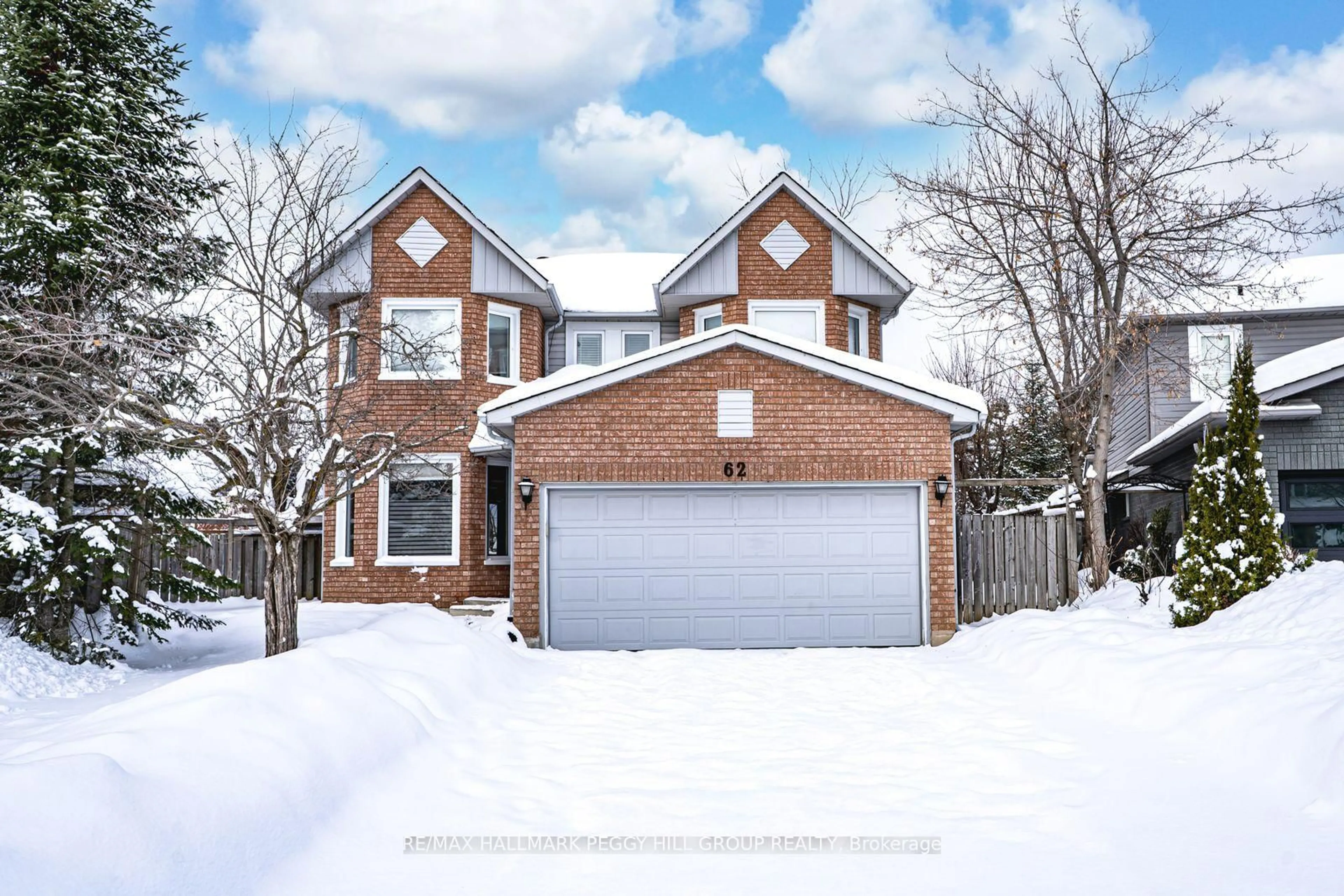Home with brick exterior material, street for 62 O'Shaughnessy Cres, Barrie Ontario L4N 7L8