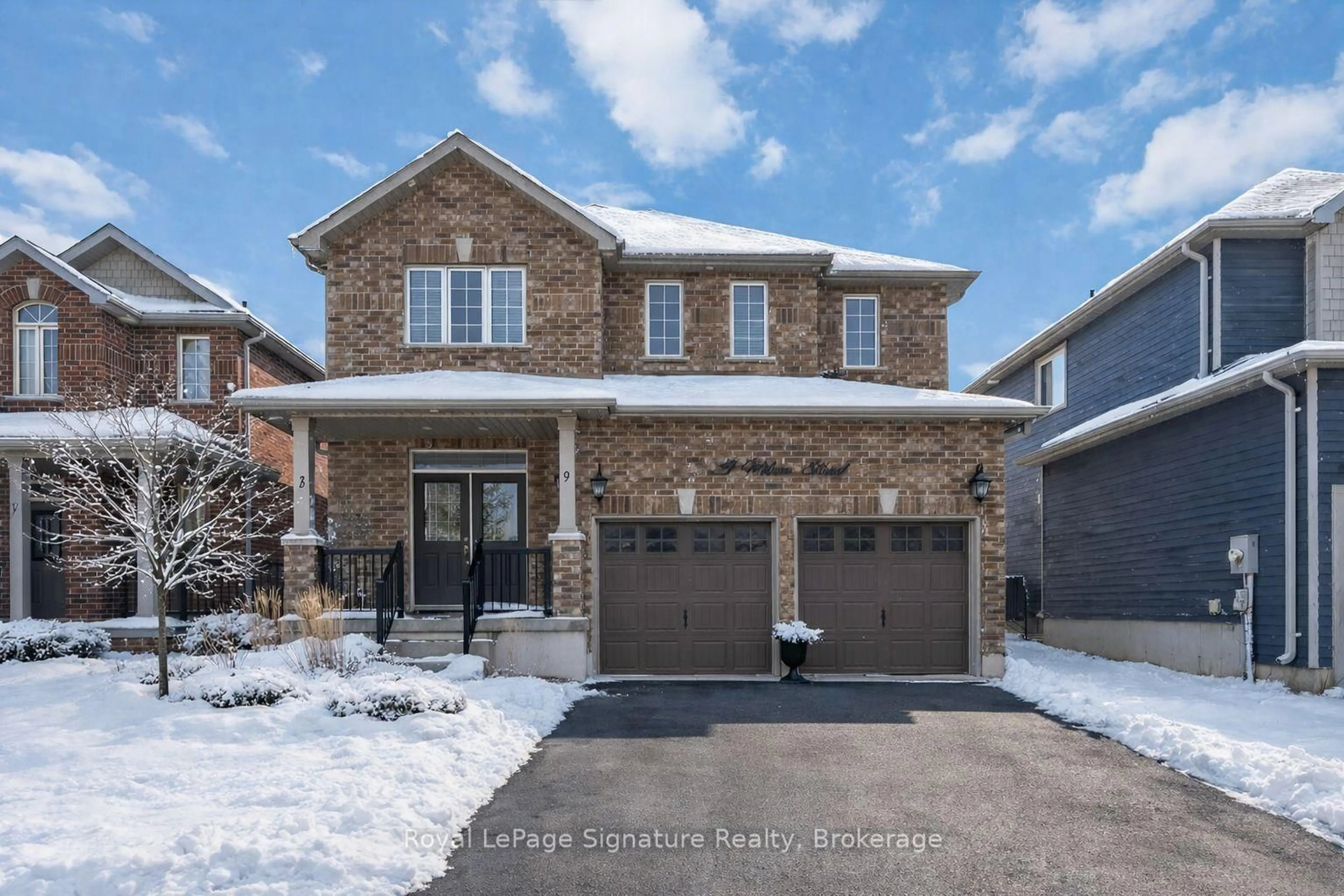 Home with brick exterior material, street for 9 Wilson St, Collingwood Ontario L9Y 0Y9