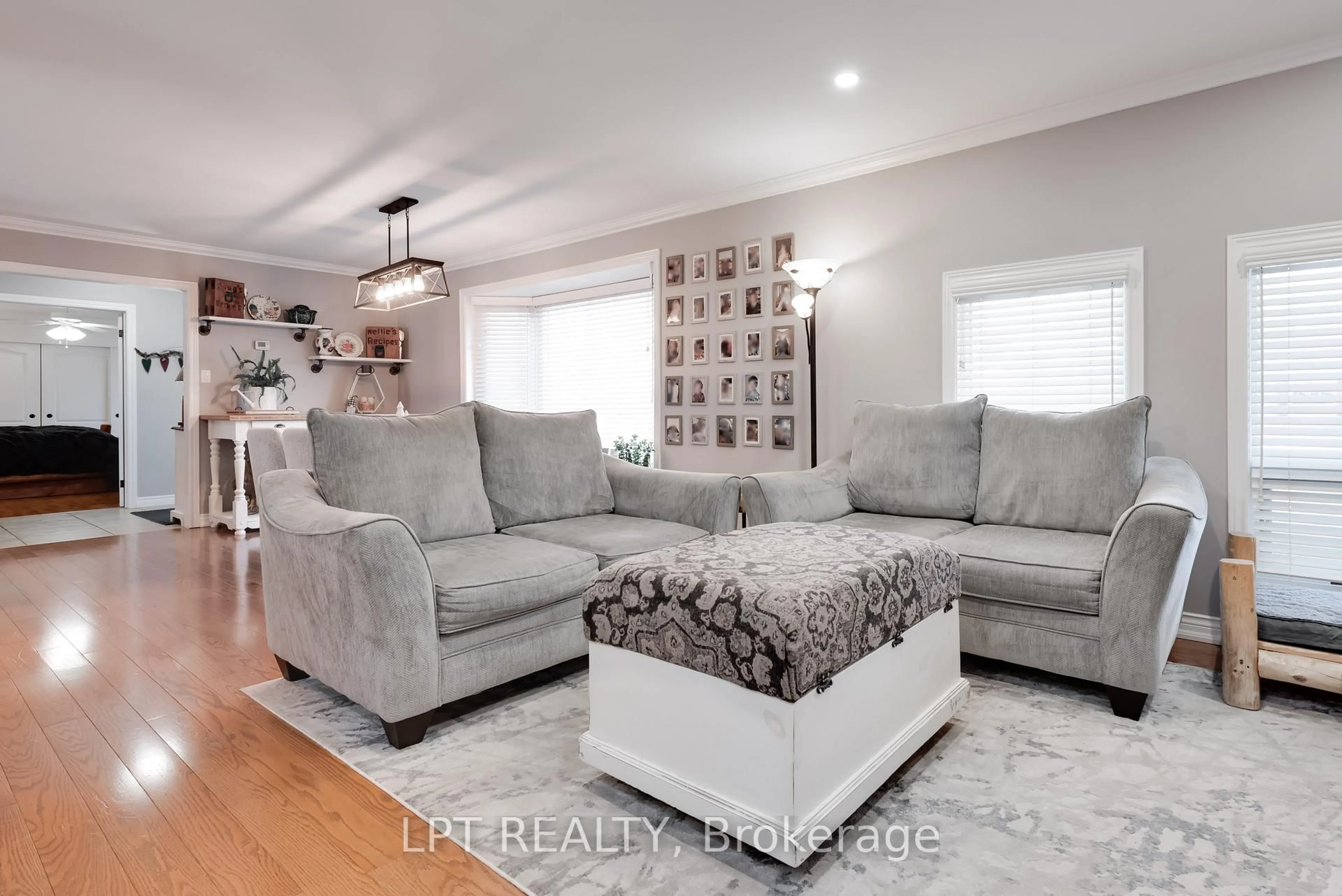 Living room with furniture, unknown for 34 Cedar Creek Rd, Springwater Ontario L9X 0P5
